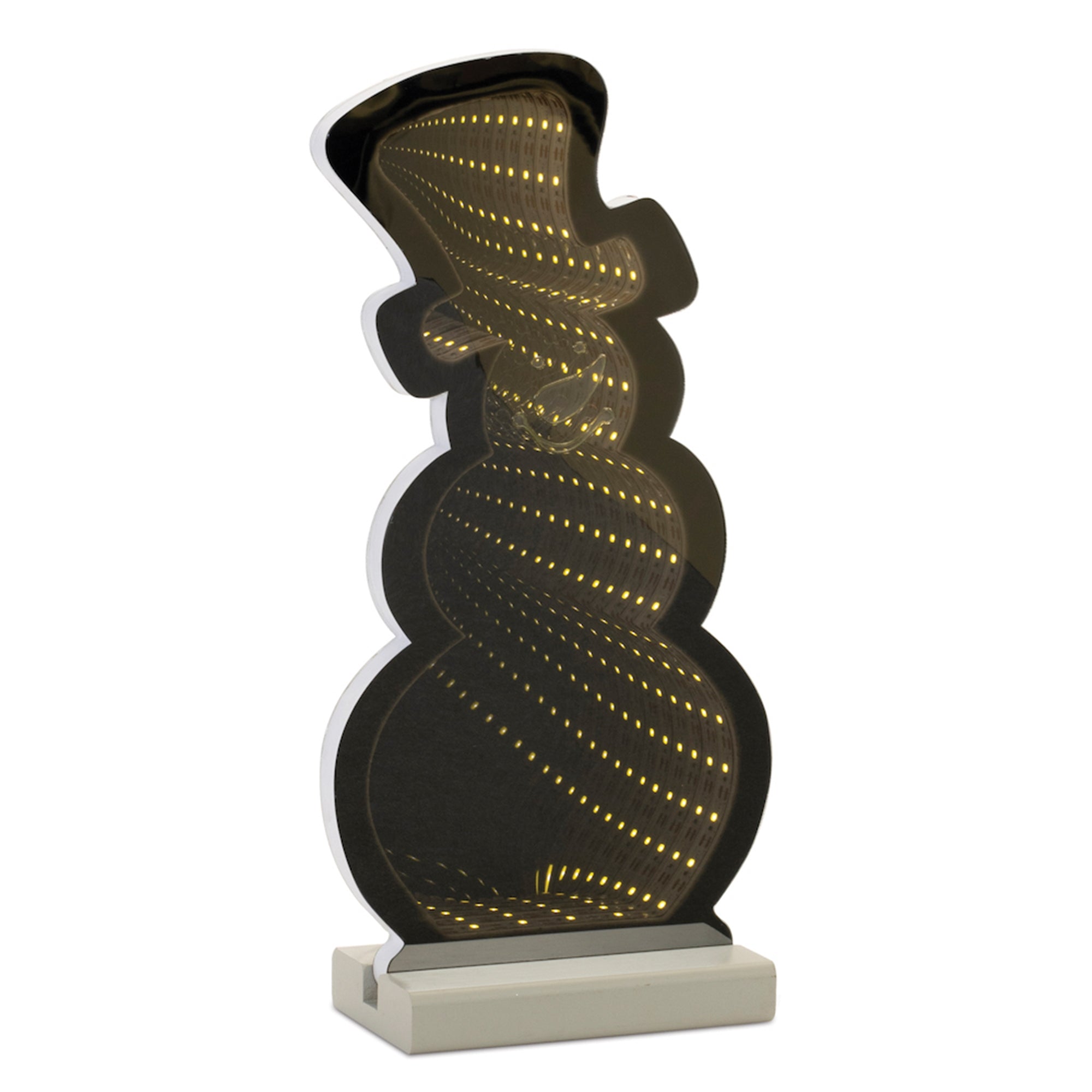 Snowman Outline Ekko Light Display (Set Of 2)