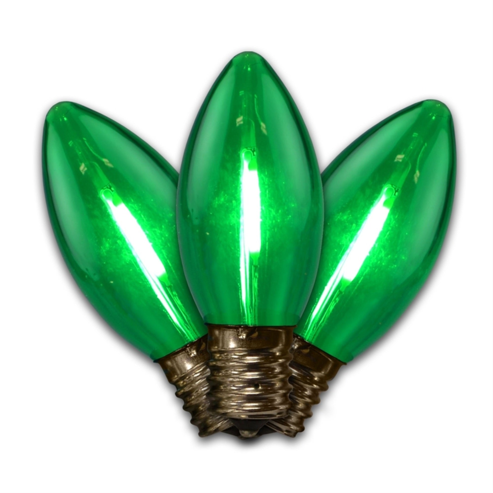 LED SM TRAN C9 GRN25PK(Pack of 1)
