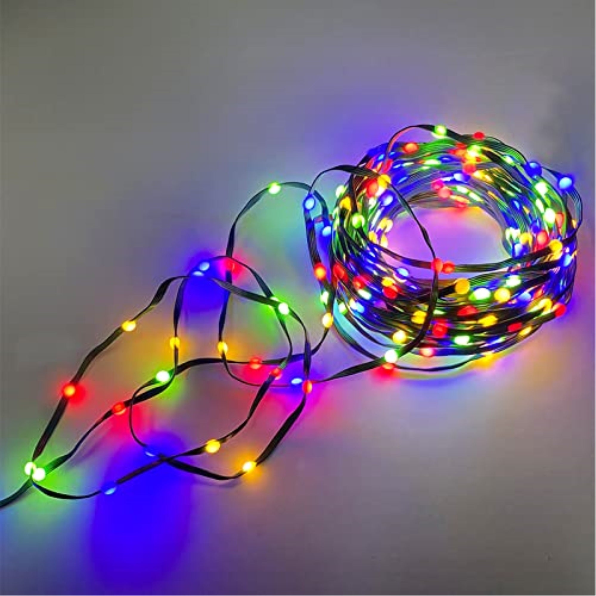 9071287 LED BO BSEED CC 100CTRIB Celebrations LED Micro Dot/Fairy Multicolored/Warm White 100 ct String Christmas Lights 16.6 ft