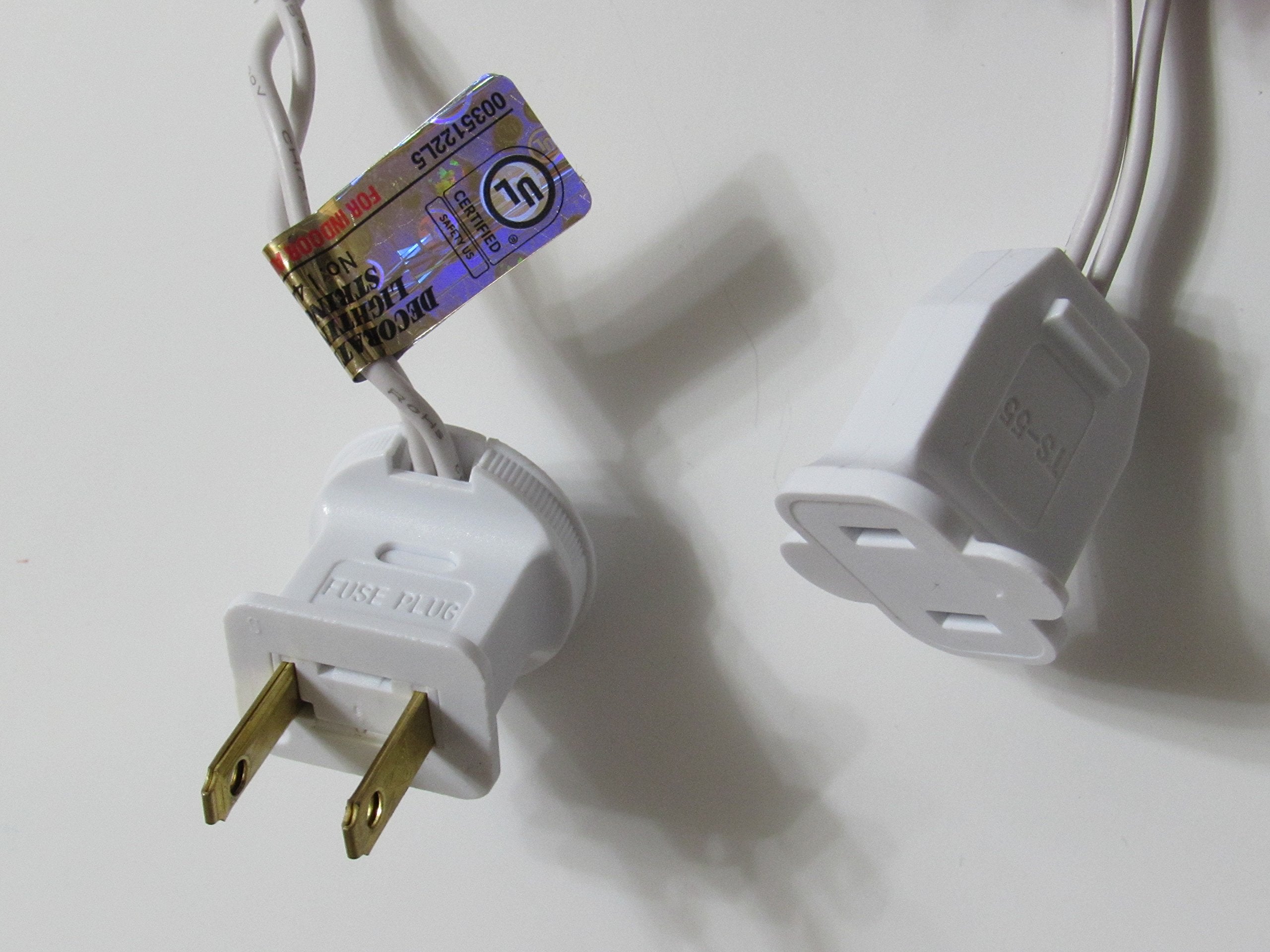 Dobar 100 Count Patriotic Christmas Lights - Red, Blue & White Mini Lights On White Wire