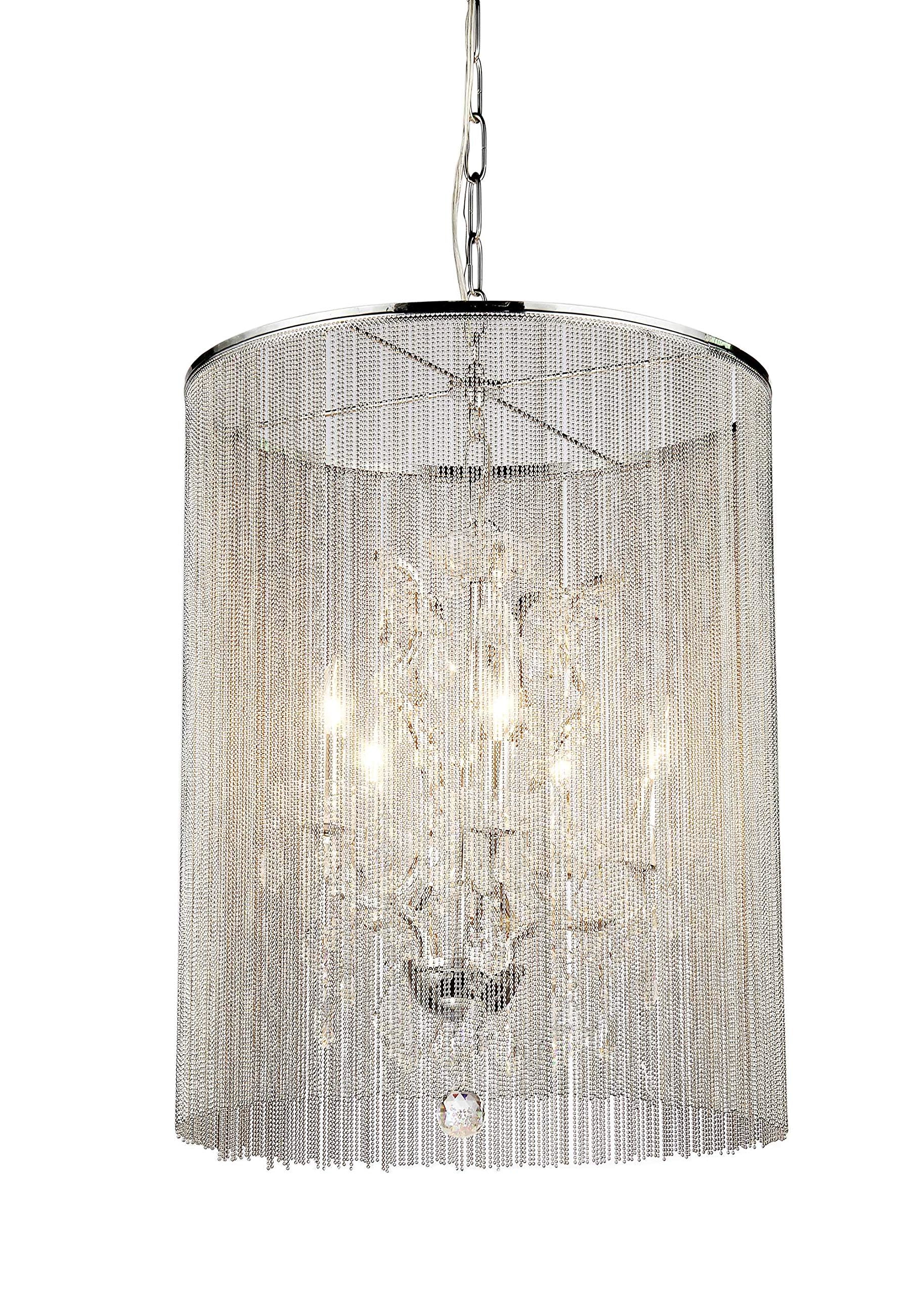 Whse Of Tiffany Rl8059A Rosalinda Modern Cage Chandelier