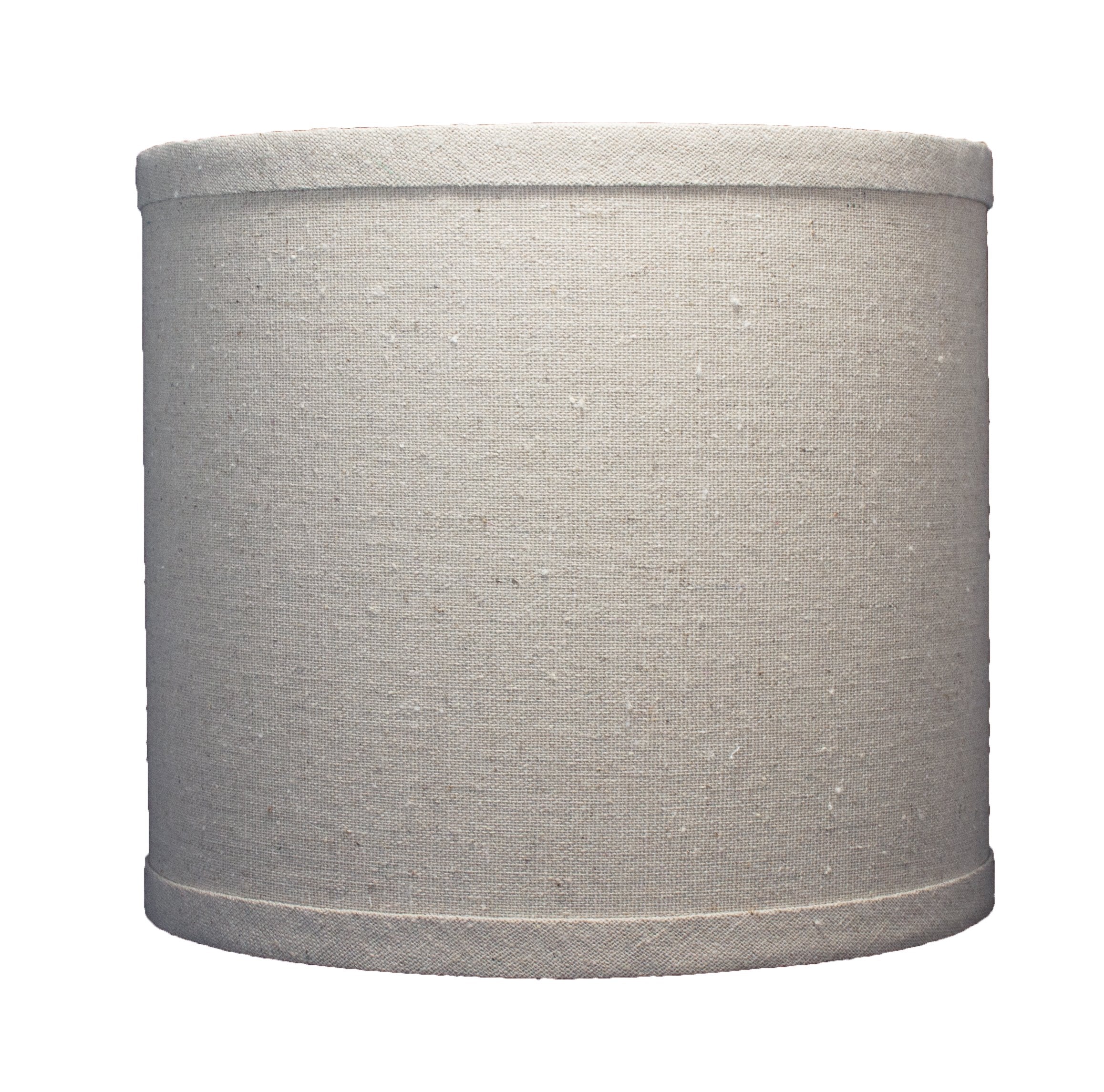 Urbanest Linen Drum Lamp Shade Natural 8x8x7 inches