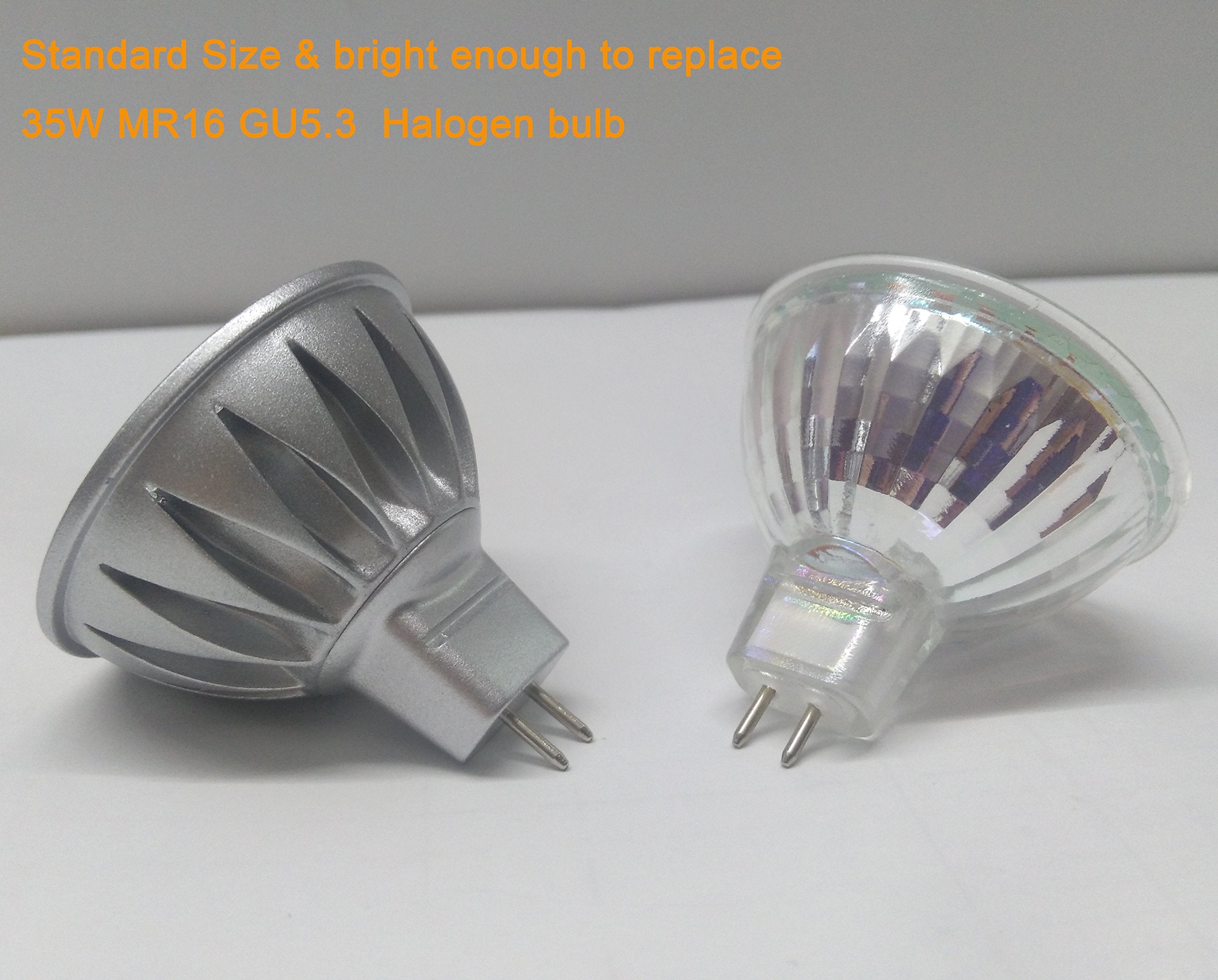 Alide Short Mr16 Gu5.3 Led Bulbs 3W Height 1.9Inch Replace Mr16 20W 30W Halogen 12V Low Voltage 2700K Soft Warm White Mr16 Spotlight Bulb For Outdoor Landscape Yard Track Lighting 300Lm 38 Deg 6 Pack