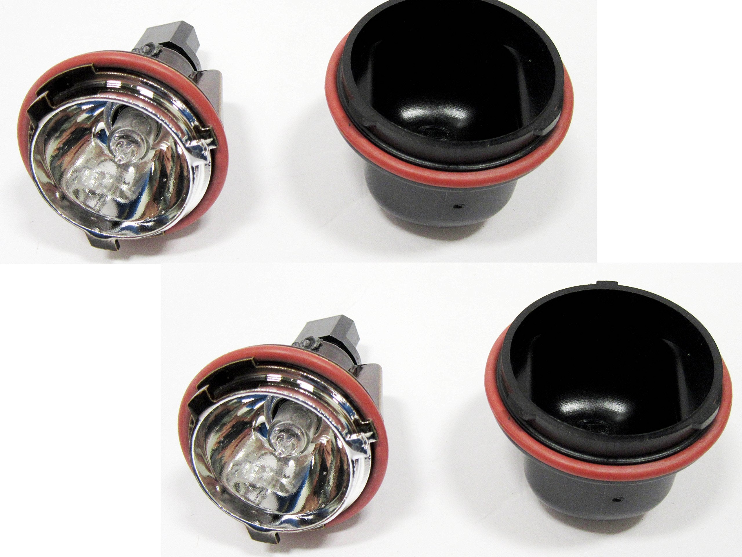 2 X BMW OEM Parking Light Bulb with Socket (Angel Eye Bulb) E53 E65 E66 X5 3.0i X5 4.4i X5 4.6is X5 4.8is 745i 750i 760i ALPINA B7 745Li 750Li 760Li