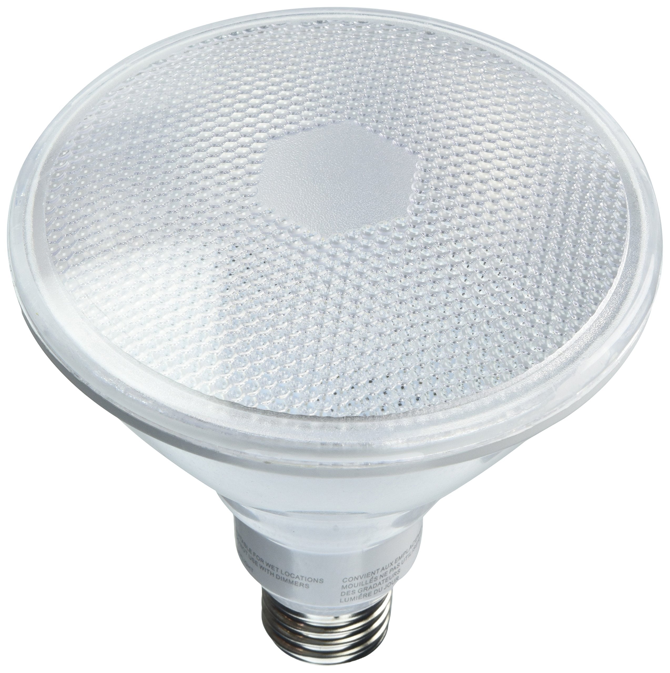 Feit Electric PAR38 LED Flood Light Bulbs, 75W Equivalent, 750 Lumens, 5000K Daylight, E26 Base, 2 Pack, Damp Rated
