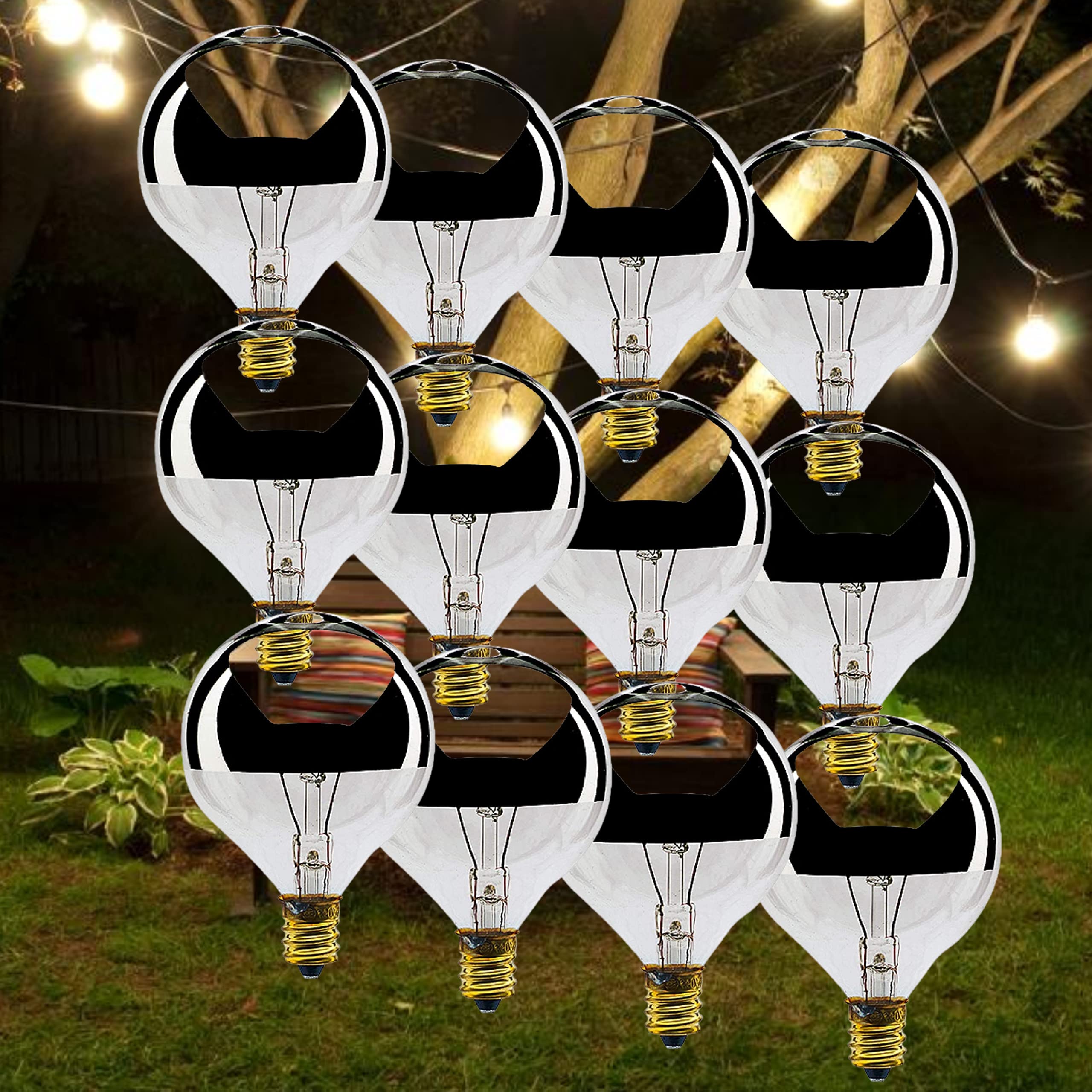 Satco S3245 40G16 1/2/Sl 12 Bulbs