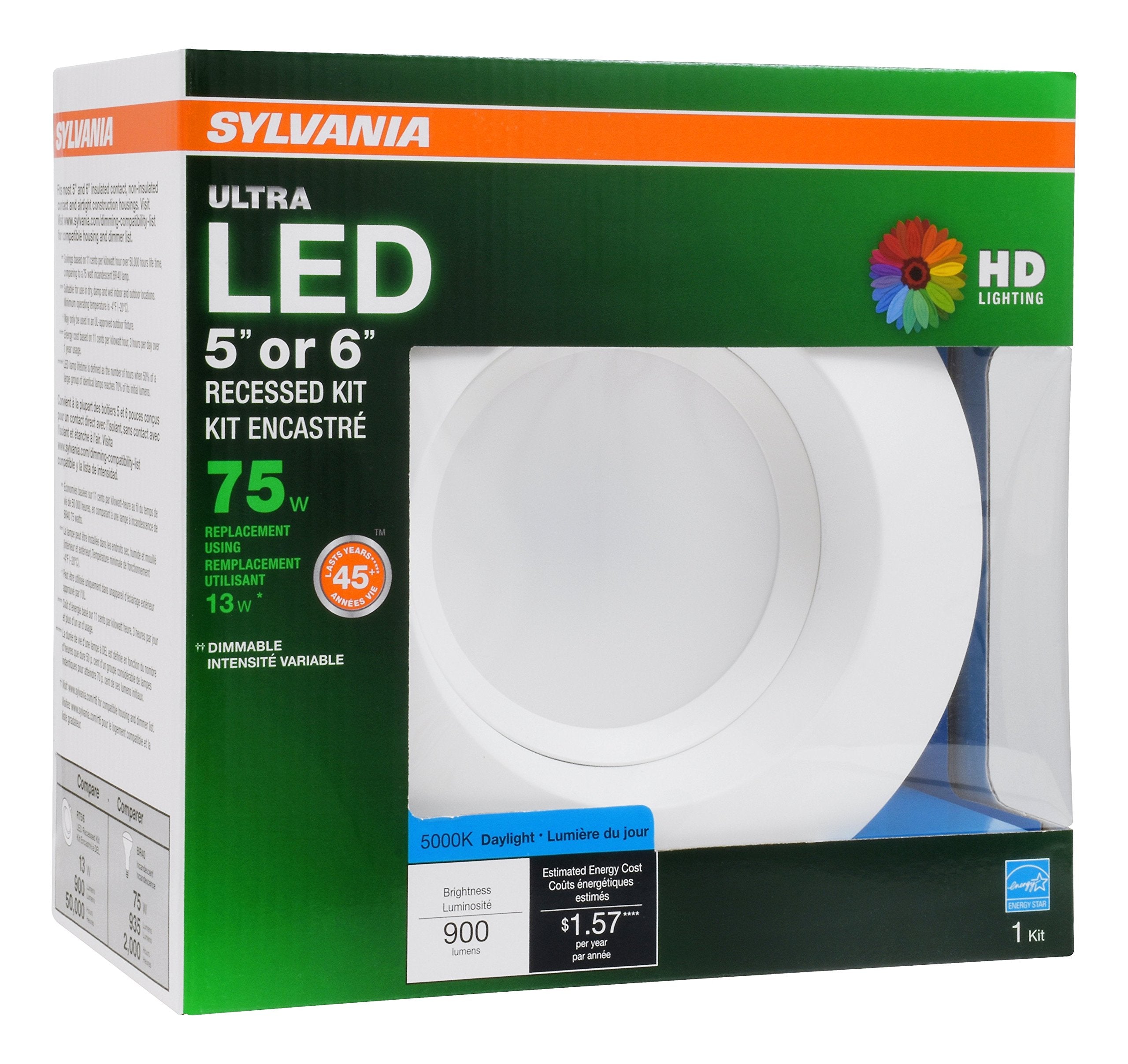 Led 13W/75W Rt56 90Cri 5000K