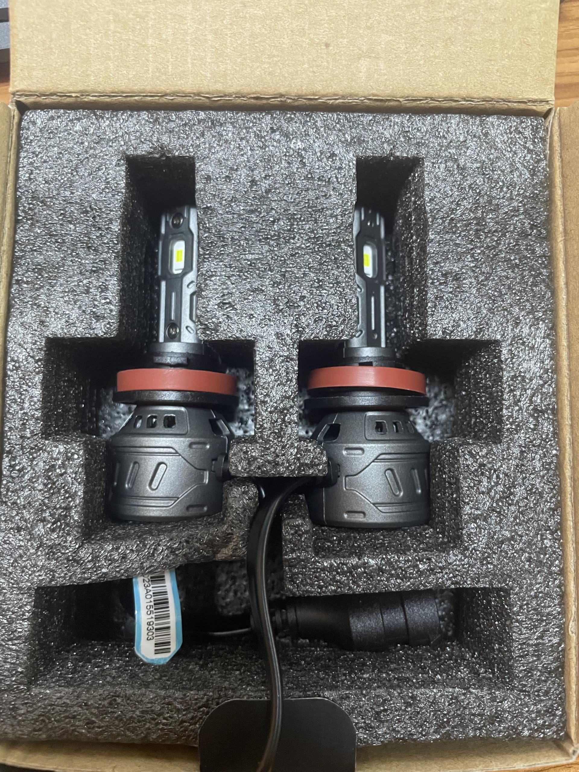 Katana H9 Fog Light Bulb - 400% Brightness, 6500K, Plug and Play, Pack of 2