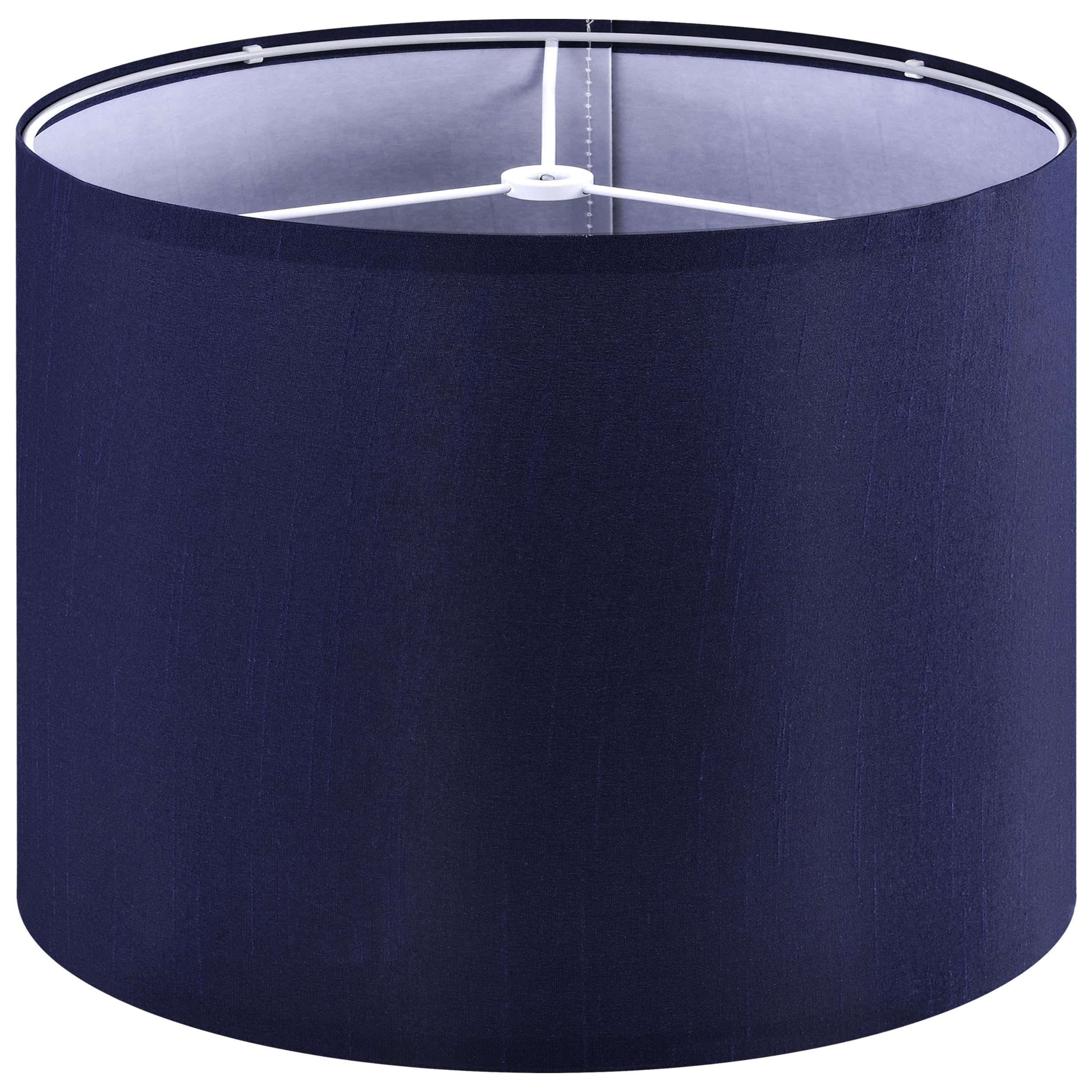 GOSO Drum Lamp Shade for Table Lamps -13 * 13 * 10 inch (Spider)- Night Stand Lights for Bedroom,Living Room,Replacement Lampsha