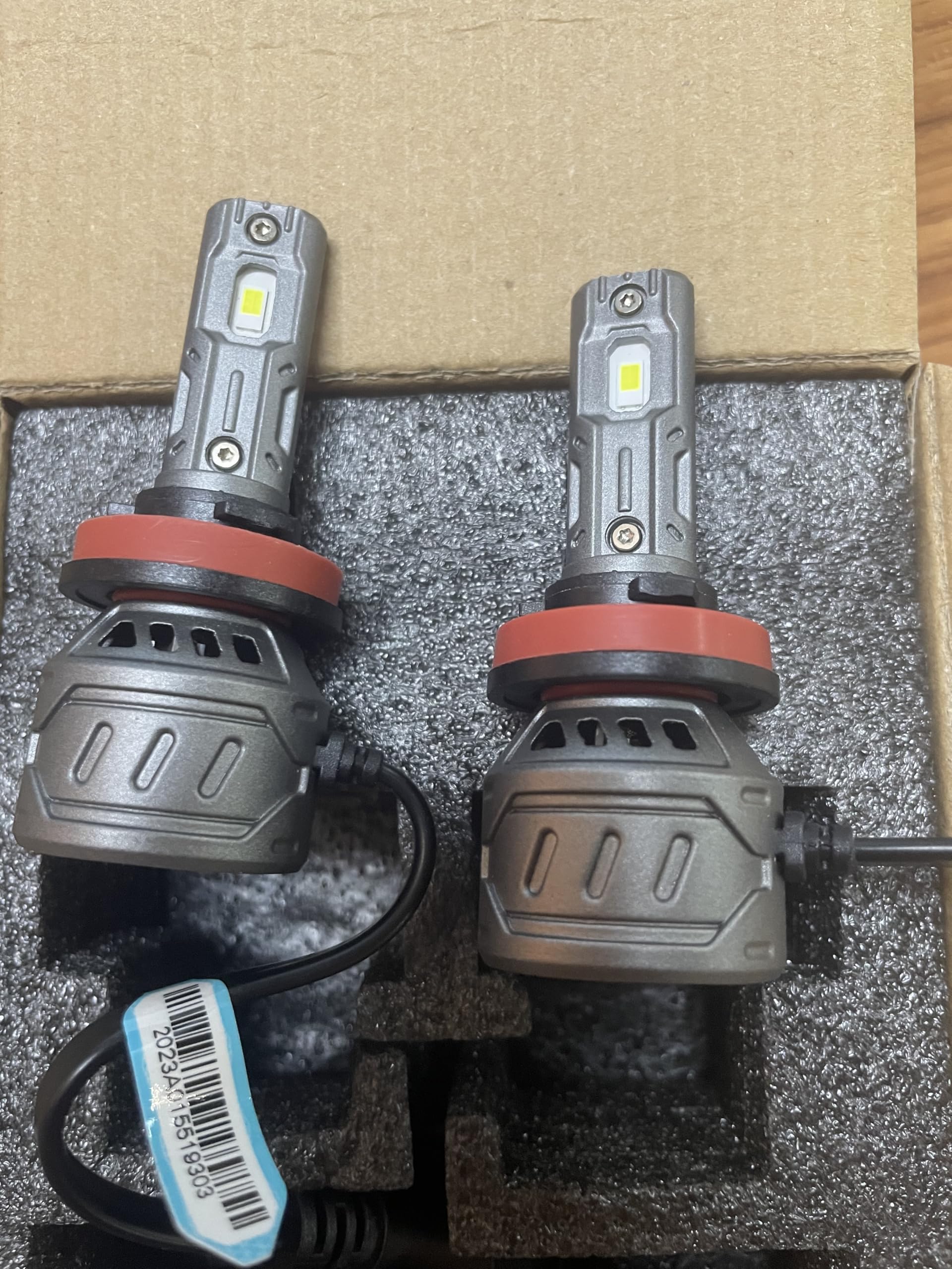 Katana H9 Fog Light Bulb - 400% Brightness, 6500K, Plug and Play, Pack of 2