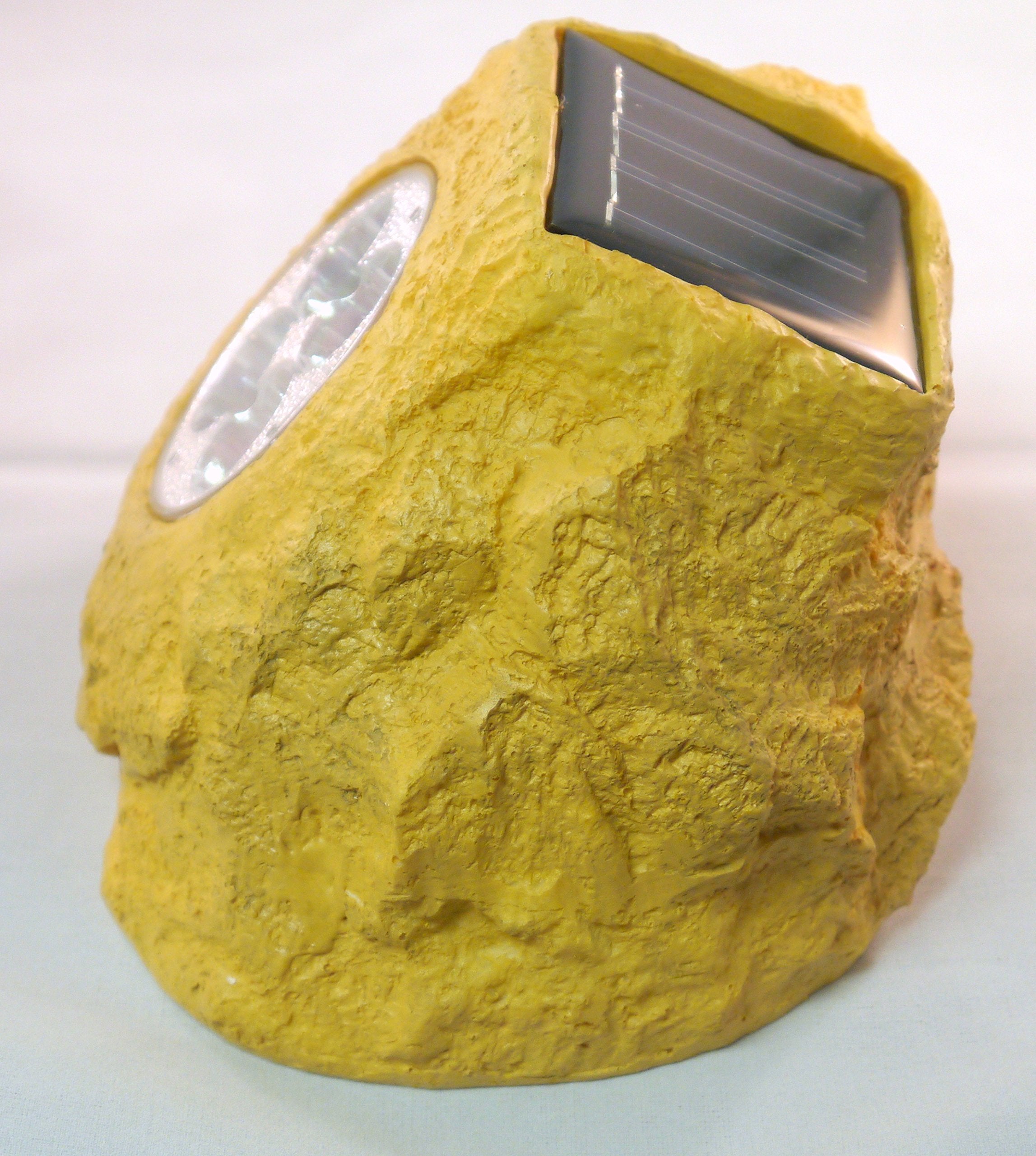 Homebrite Solar 33846/4 Sandstone Rock Solar Spotlight Power Spot Lights For Outdoor Lighting