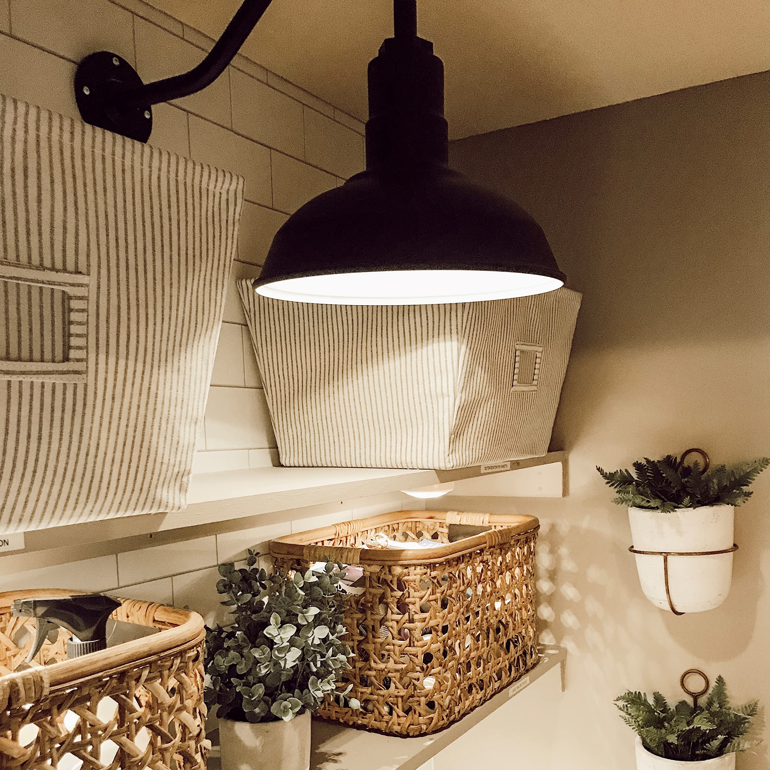 Steel Lighting Co. Westchester Barn Light - Outdoor Wall Mounted, 12in Dome, 11in Straight Arm, Alloy Steel, Matte Black