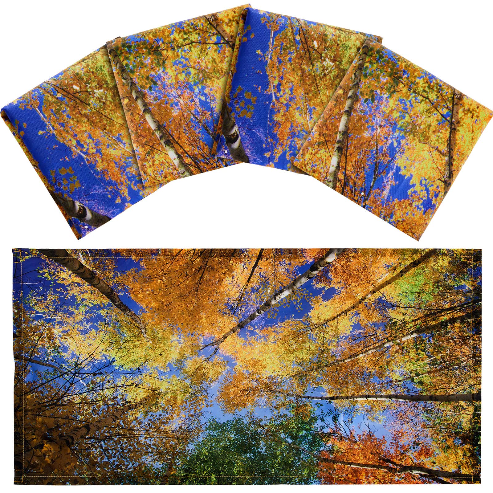 Hortsun 4 Pack Fluorescent Light Covers Magnetic Shade Panel 4 x 2 Feet Tree Model Hortsun-WA-7.27