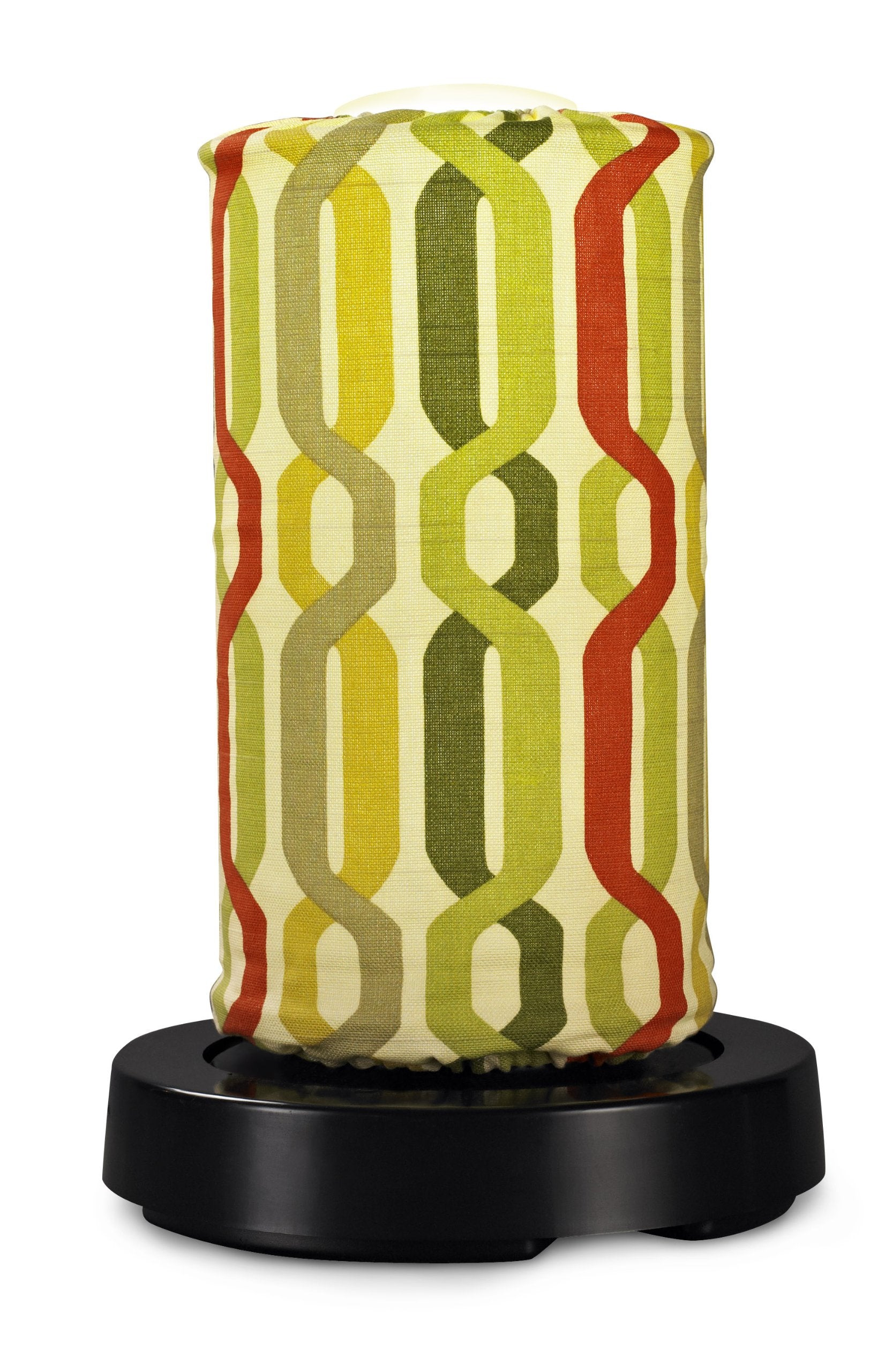 Patio Living Concepts 64800 PatioGlo New Twist Seaweed Fabric Cover LED Table Lamp, Bright White