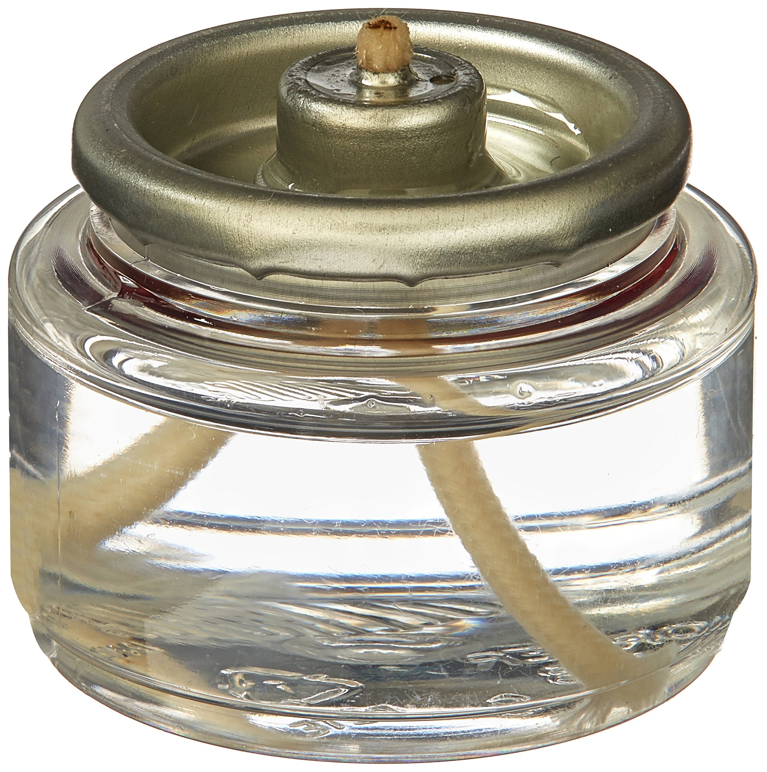 Hollowick Disposable Liquid Candles, 8 Hour Burn Time, 90 Pack, Clear Fuel Oil, HD8-90 for Votive Tealight Holders
