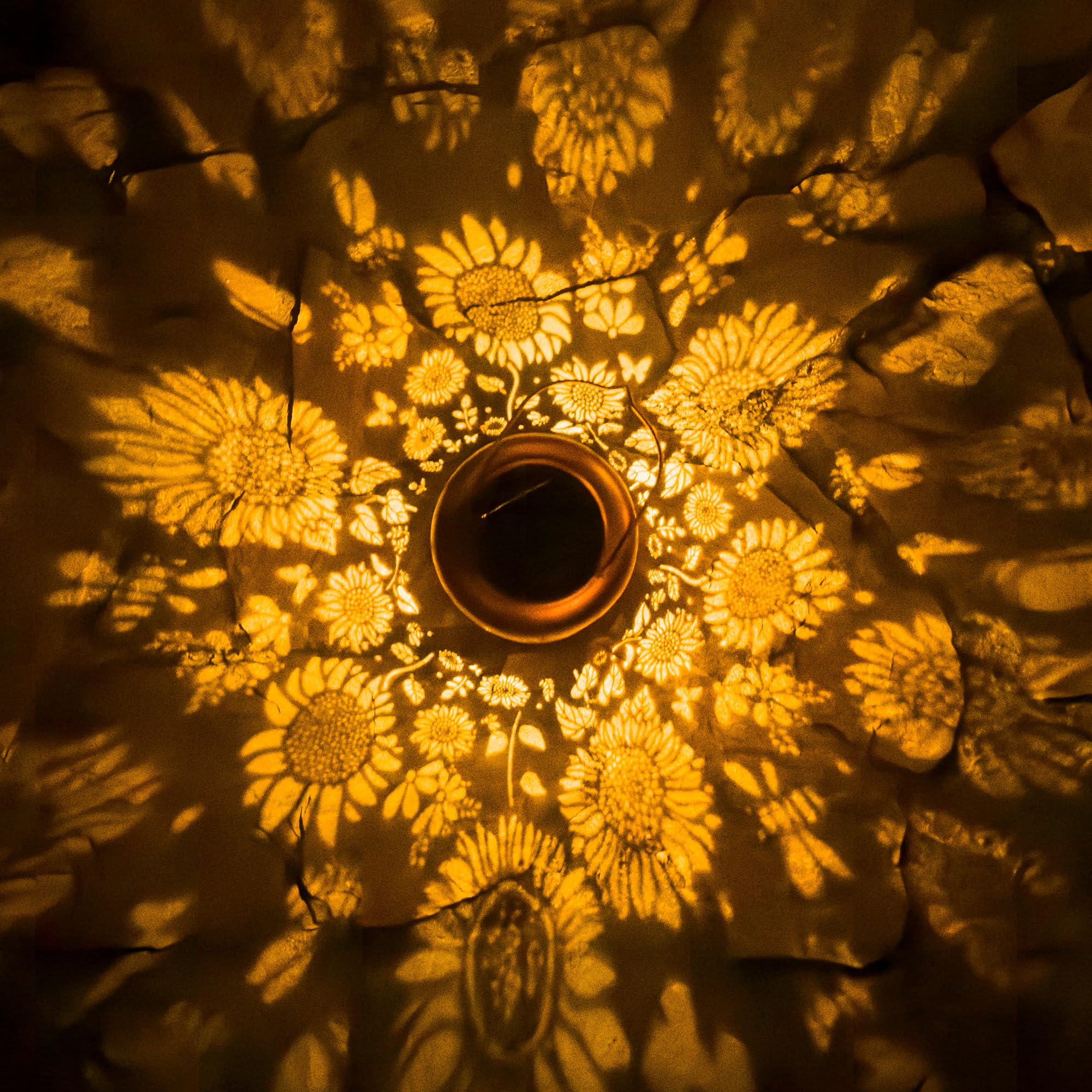 Anytalk Solar Lanterns Outdoor, Waterproof Hanging Solar Lantern Garden Decor, Solar Lights For Backyard Porch Patio Table Yard