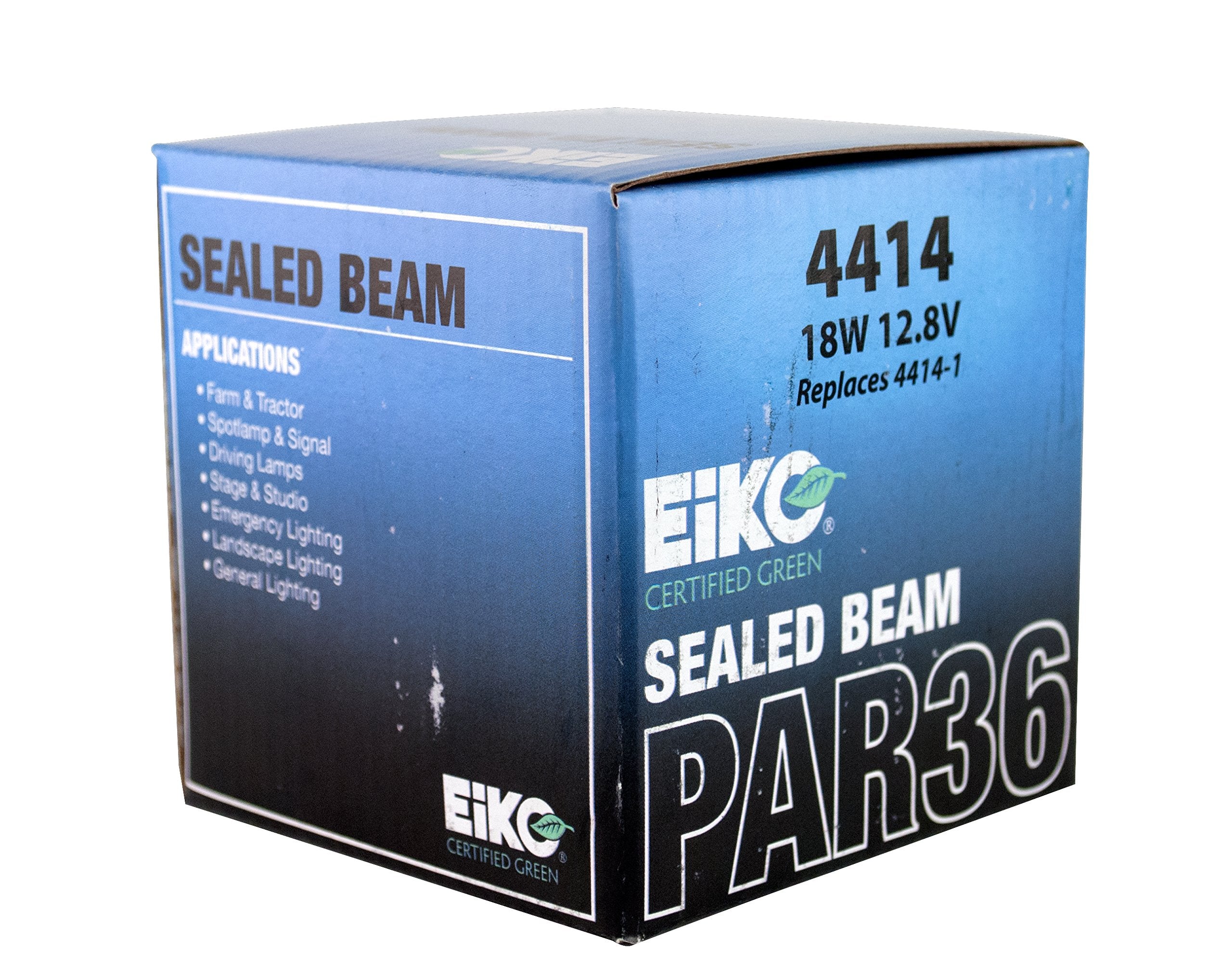 Eiko 4414 Incandescent Sealed Beam Lamp, Copper, Pack of 1