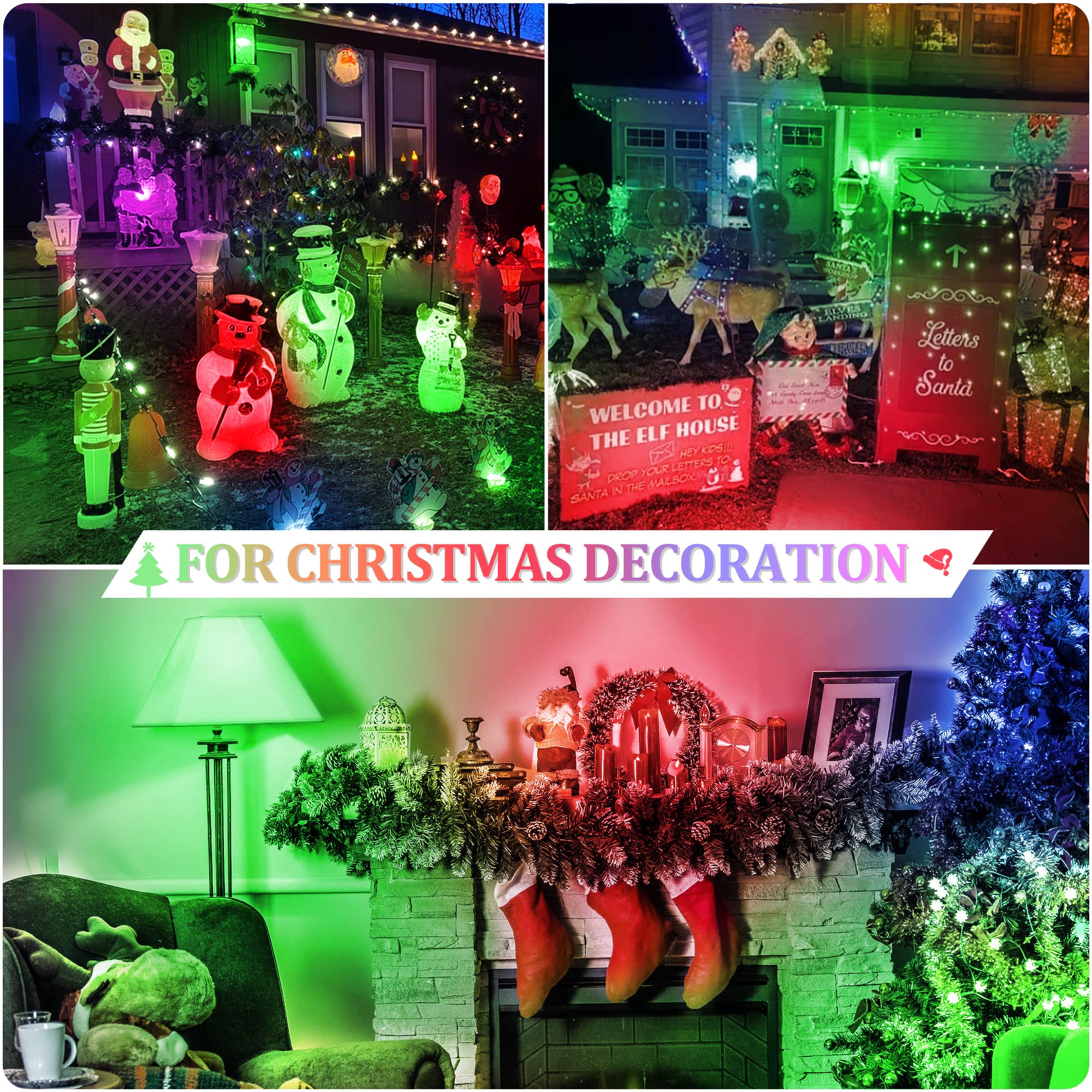 Flaspar 4 Pack A19 Led Green Light Bulb  9W (60Watt Green Colored Light Bulbs Equivalent)  E26 Base Led Green Lights For Christmas Halloween Light Bulb  Party  Porch  Home Lighting  Holiday Lighting