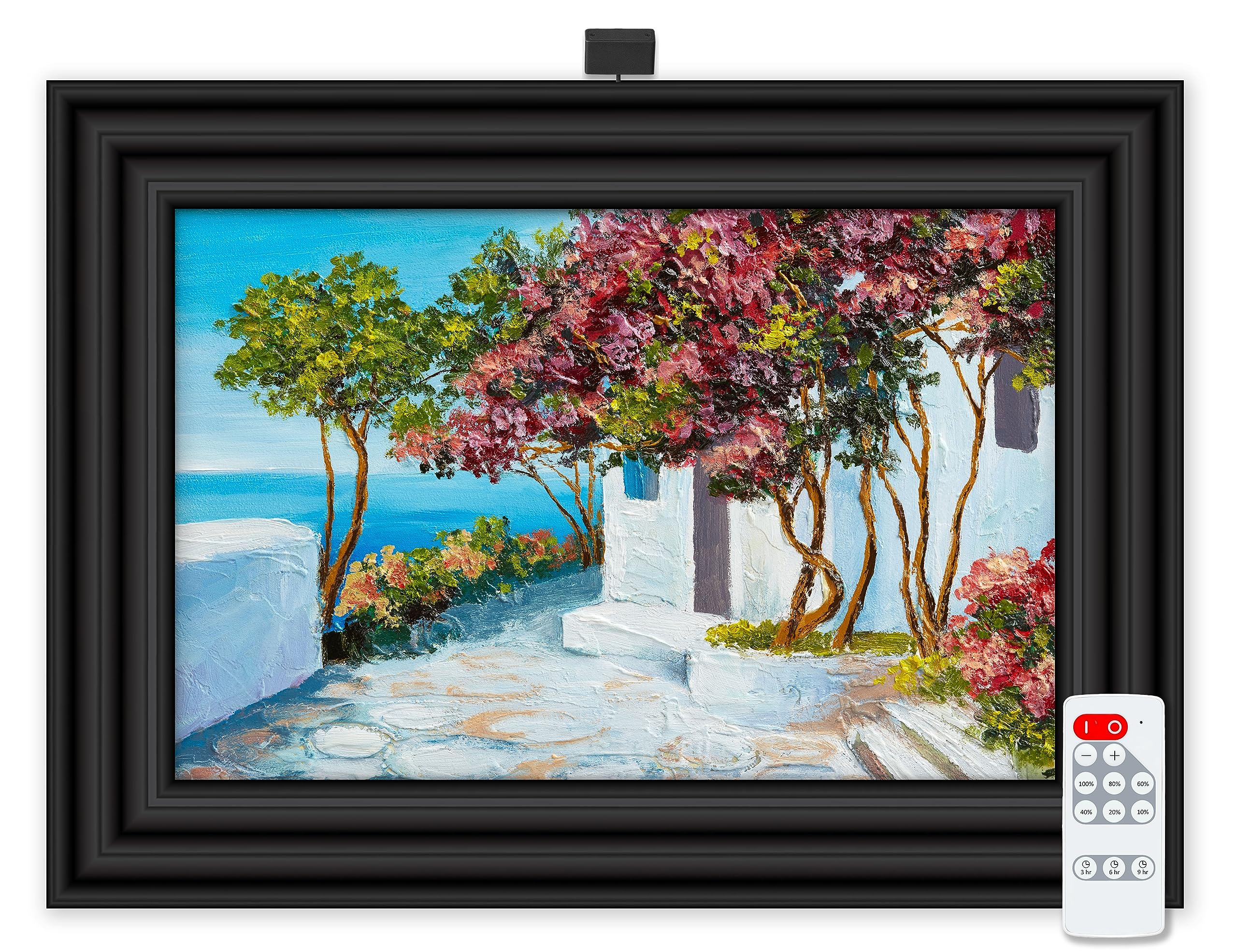 Situ Art Lighting Plug-in Micro Series LED Picture Light - 3000K, Black, Aluminum, 3 Light, Model P-MS
