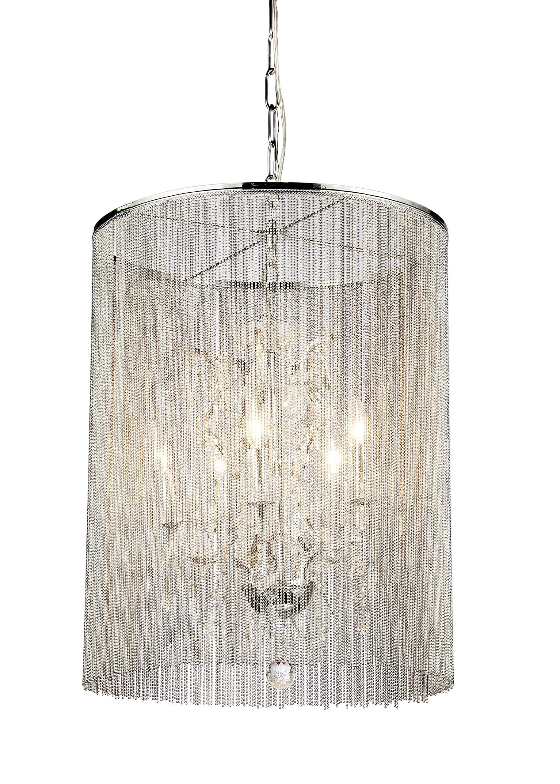 Whse Of Tiffany Rl8059A Rosalinda Modern Cage Chandelier