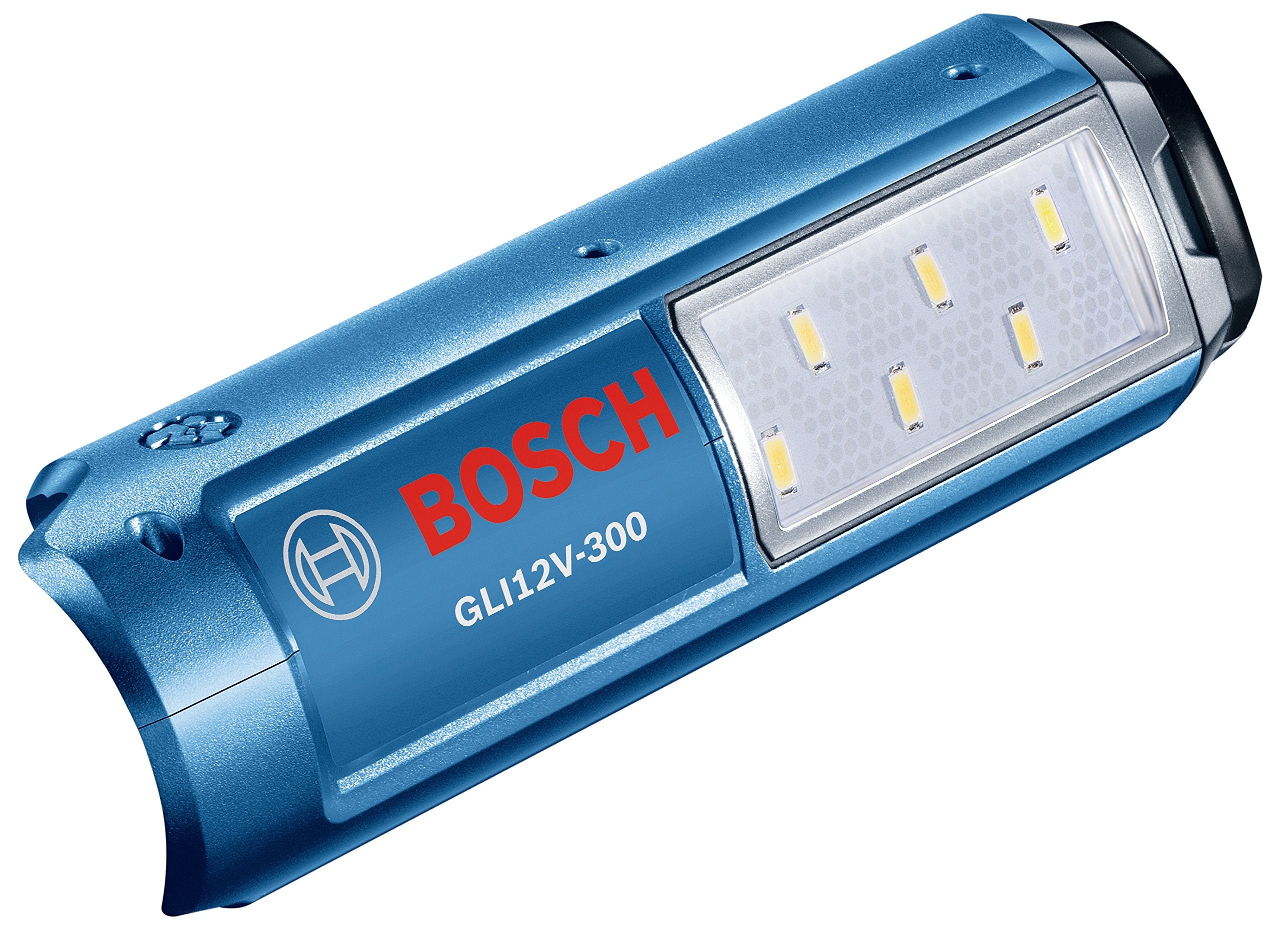 BOSCH 12V Max LED Worklight GLI12V-300N - Blue, Bare Tool, Compact & Bright