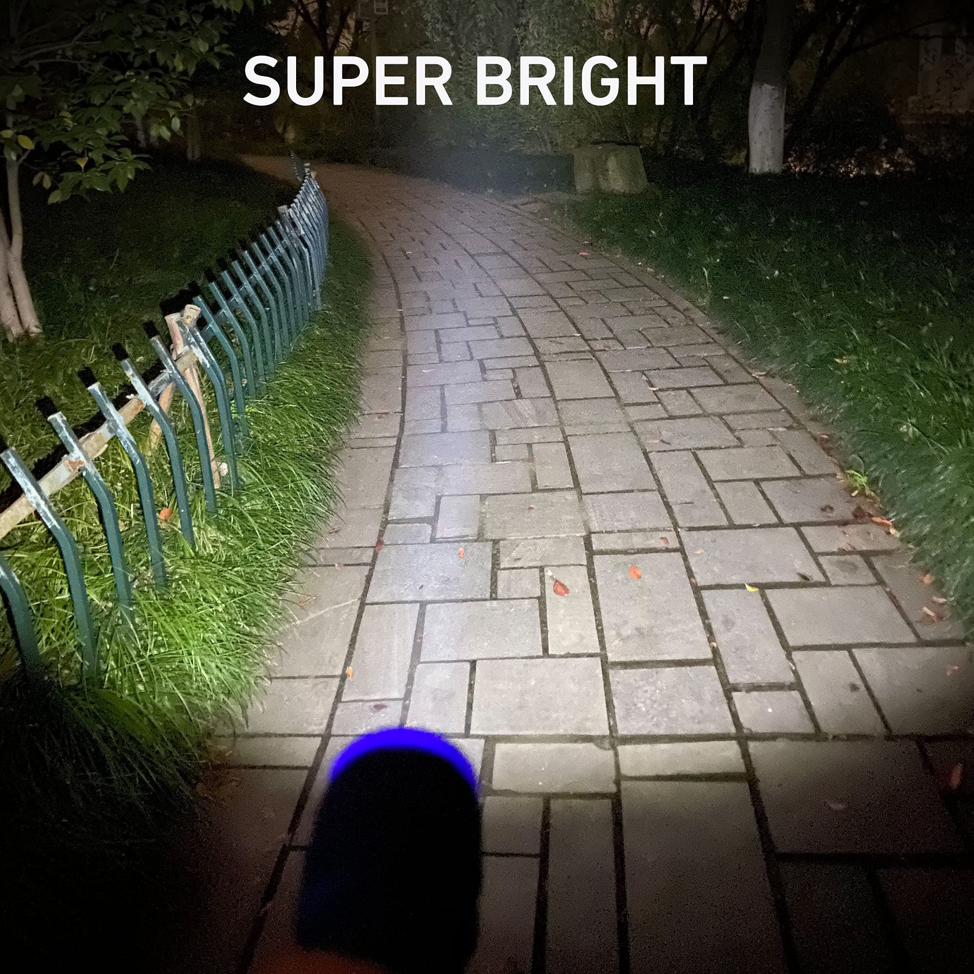 Seamagic 10-Pack Mini Flashlights, 100 Lumen Led, Green, Includes 30 Aaa Batteries