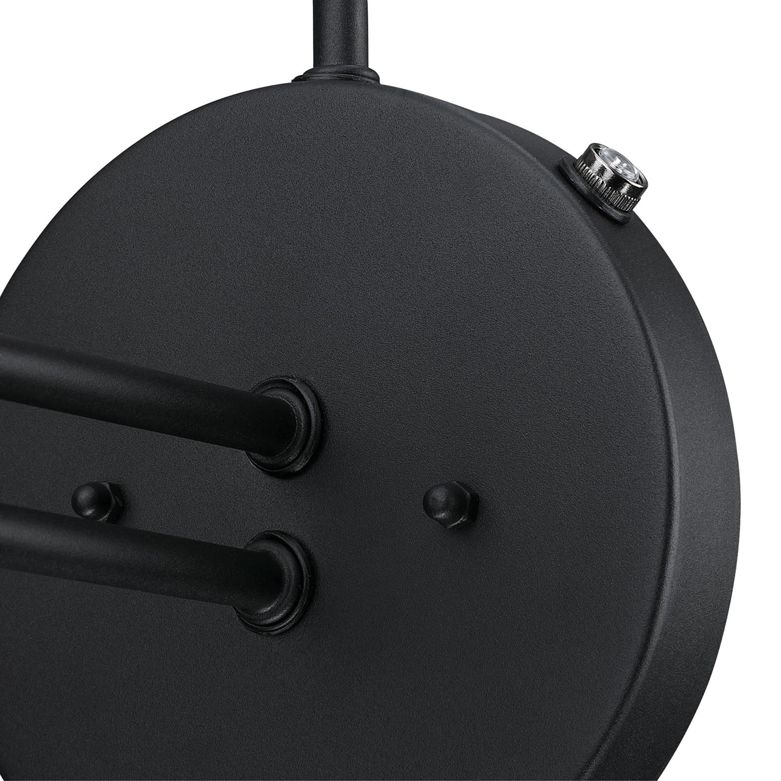 Westinghouse 6120500 Watts Creek Craftsman-Style One Light Outdoor Wall Fixture With Dusk To Dawn Sensor, Textured Black Finish