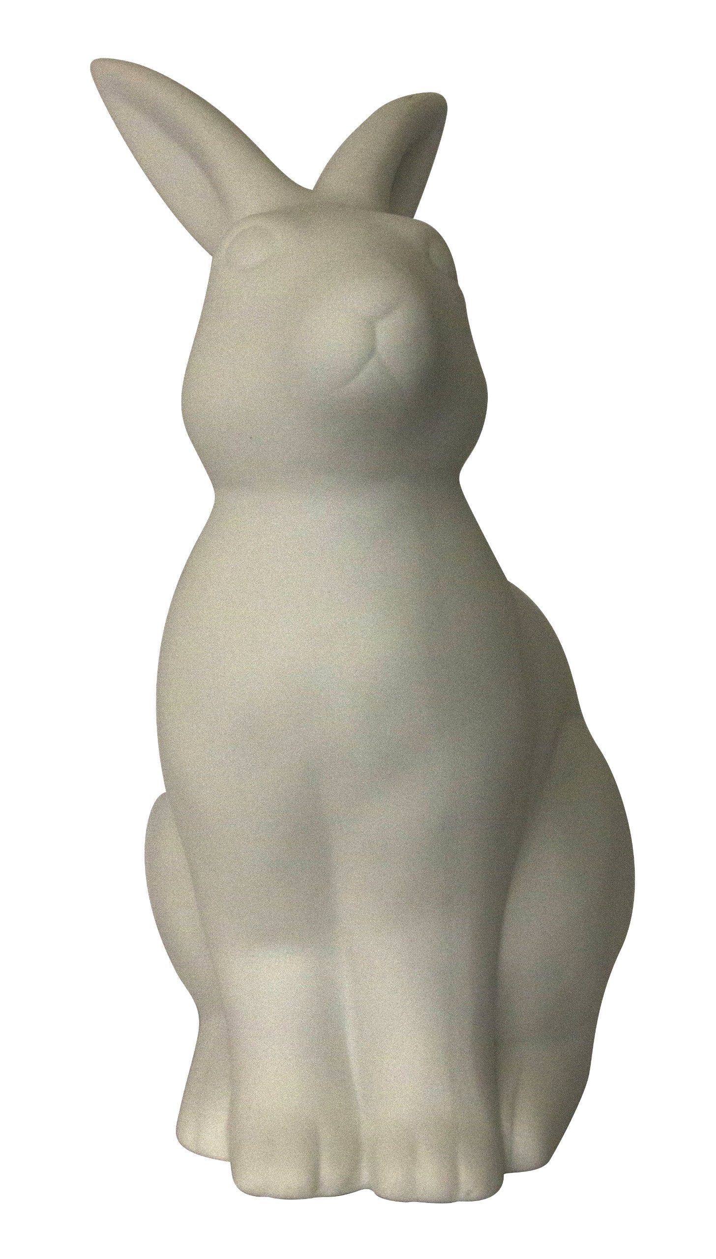 Simple Designs Bunny Rabbit Table Lamp, White Porcelain, Model LT3058-WHT, Ceramic Material