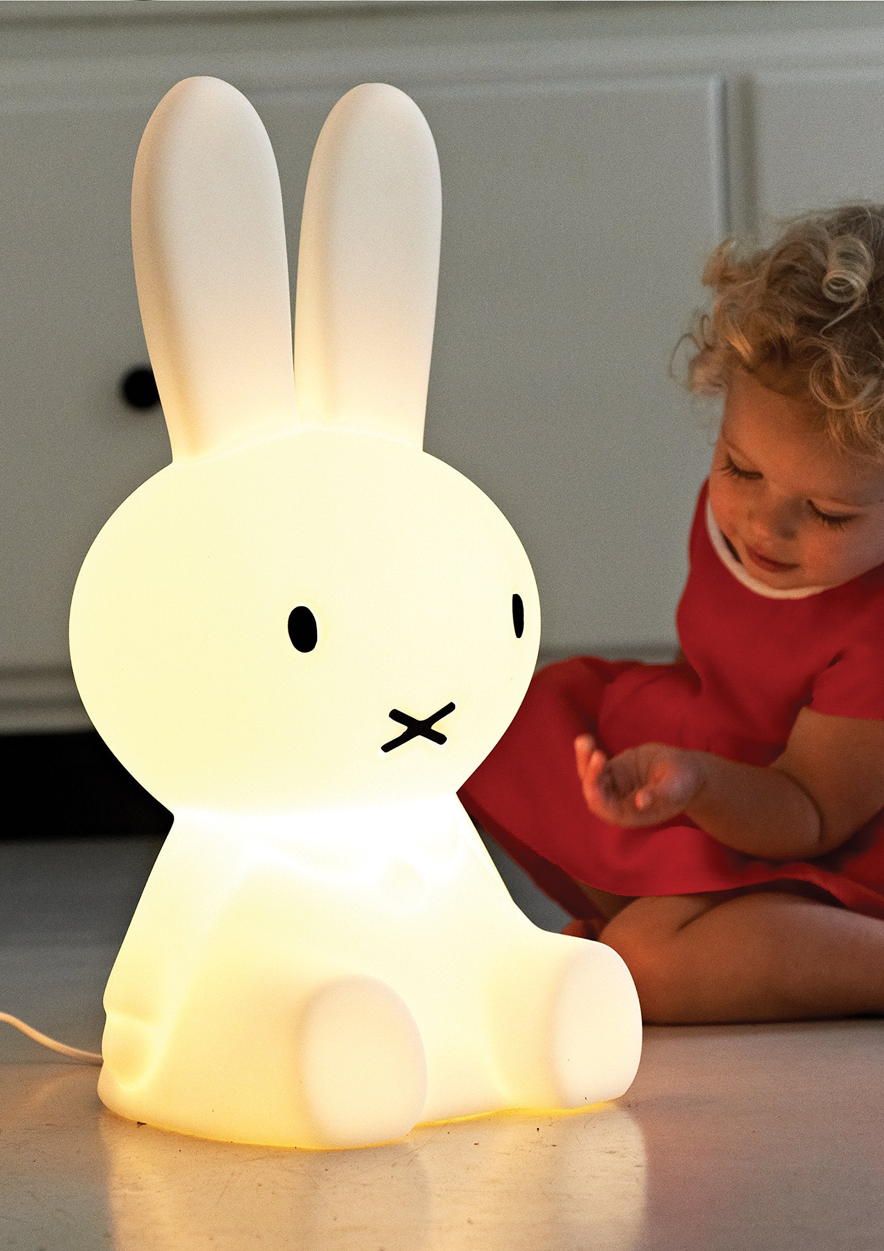 Dick Bruna - Led Lamp With Dimmer - Miffy Xl (20&quot; Inches) - Polyethylene
