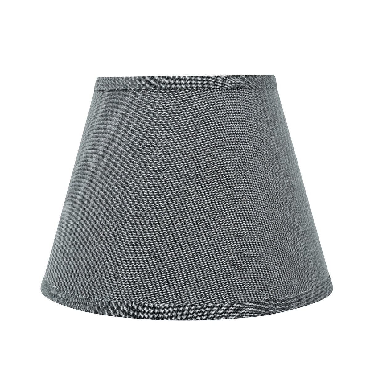 Aspen Creative 58853 Transitional Hardback Empire Shape UNO Construction Lamp Shade in Grey, 10&quot; Wide (6&quot; x 10&quot; x 7 1/2&quot;)