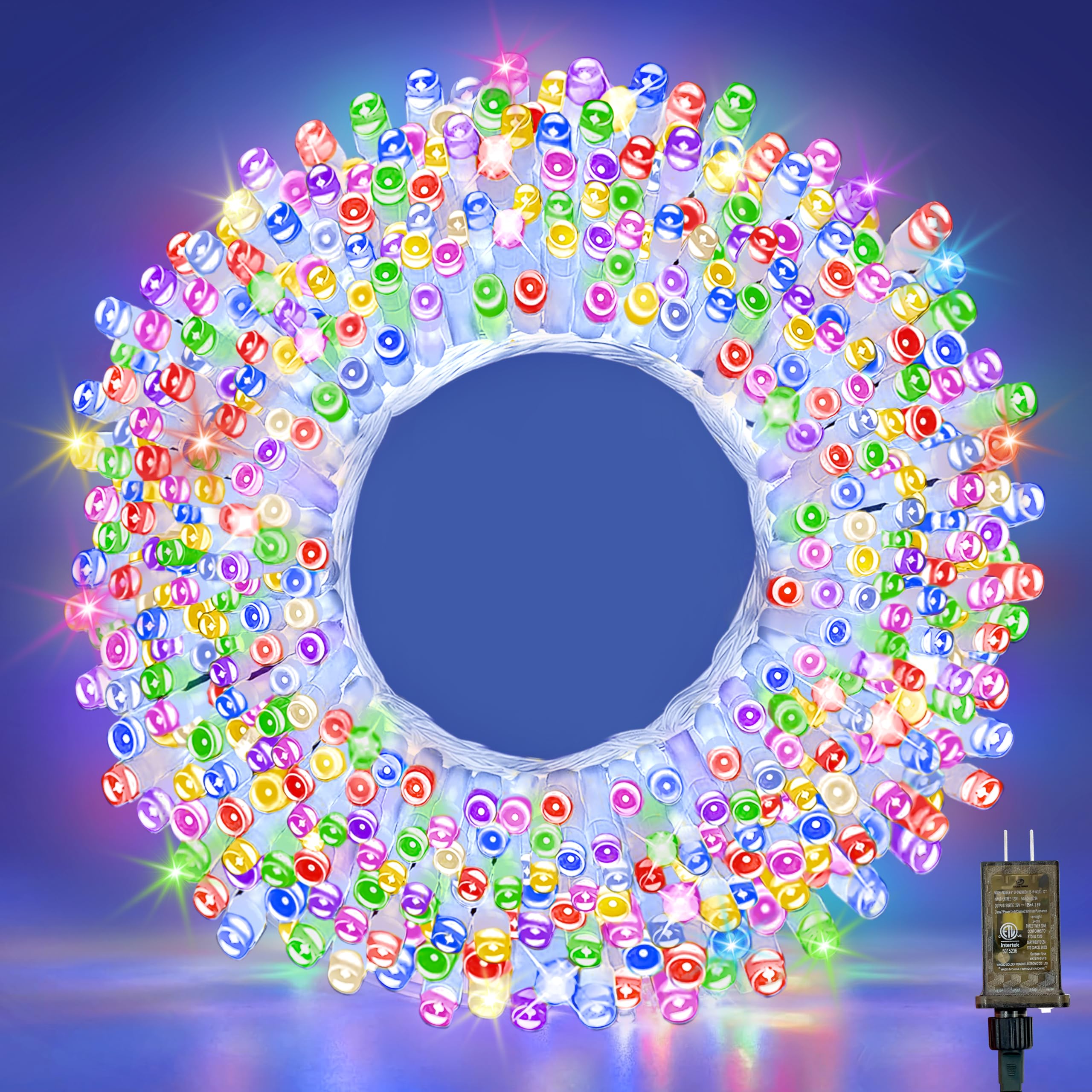 Wastroyal 70Ft Multicolor String Lights  210 Led Seasonal Fairy Lights Waterproof With 8 Modes  Indoor Outdoor Decorative Lighting For Christmas Tree  Parties  Wedding  Patio  Garden