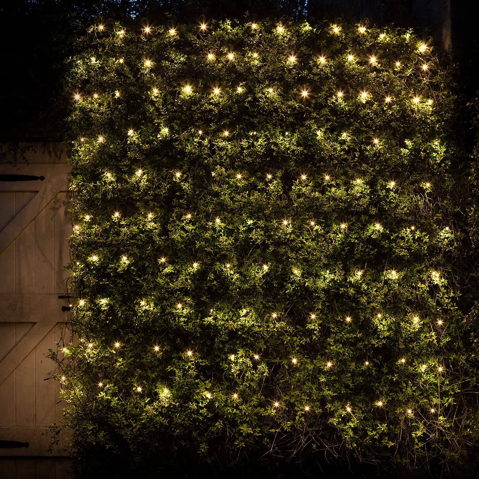 Dazzle Bright 200 LED Net Lights, 9.8 FT x 6.6 FT, Warm White, Connectable Mesh Lights for Indoor Outdoor Decor, Model HB-360WCOI