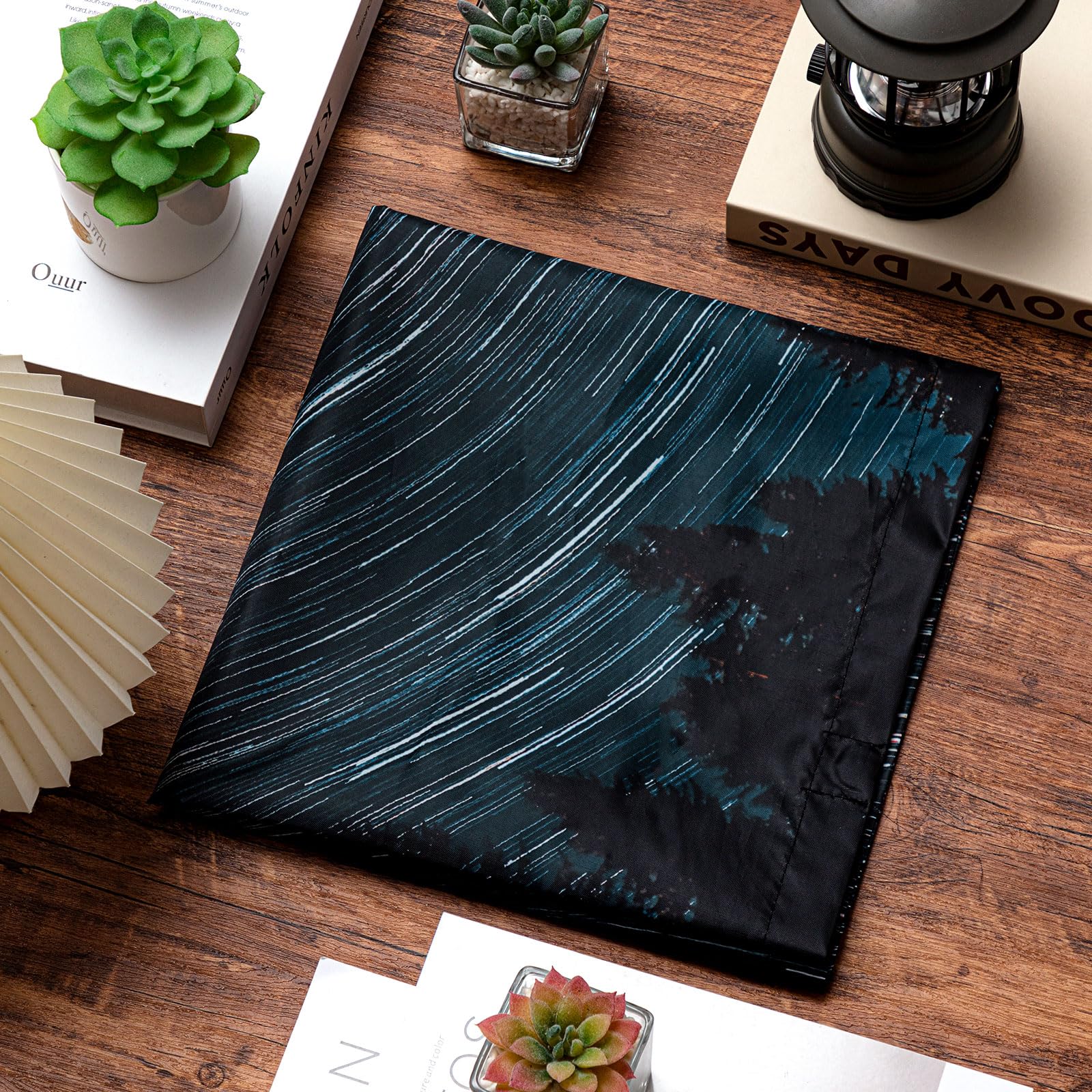 Patelai Fluorescent Light Cover with 10 Magnets, 4 x 2 Feet, Black, for Classroom and Office Decor, Model PT-Patelai-132931