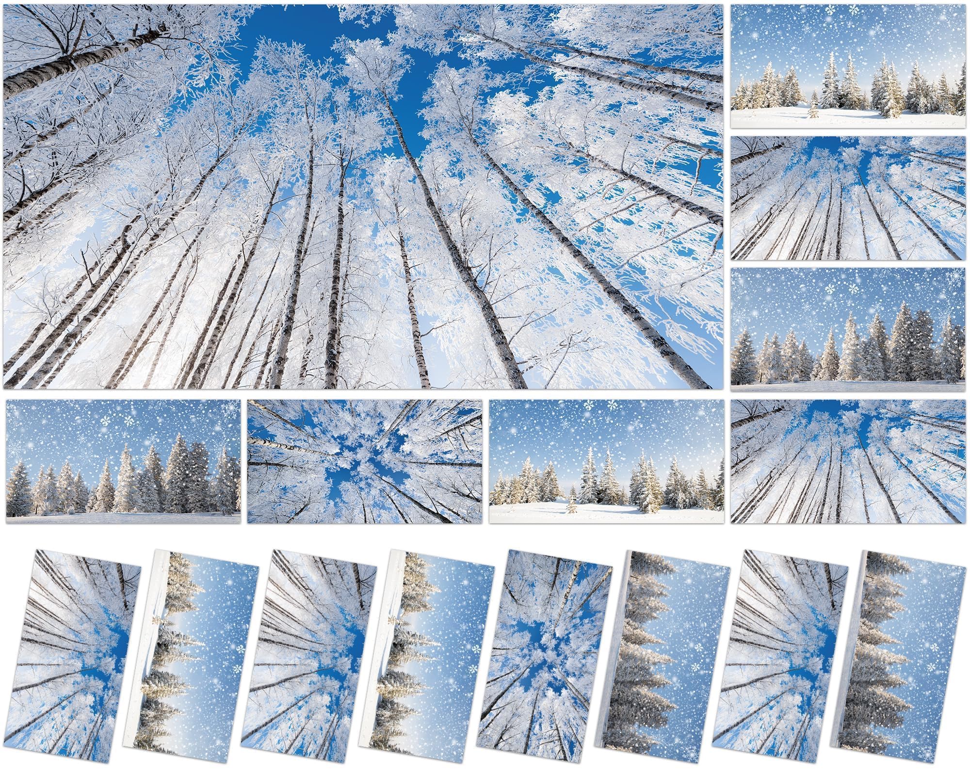 Wiooffen 8 Pcs Fluorescent Light Covers, 80 Magnets, 4x2 Ft, Polyester, Winter White, Model YM0731, Easy Install for Office & Home