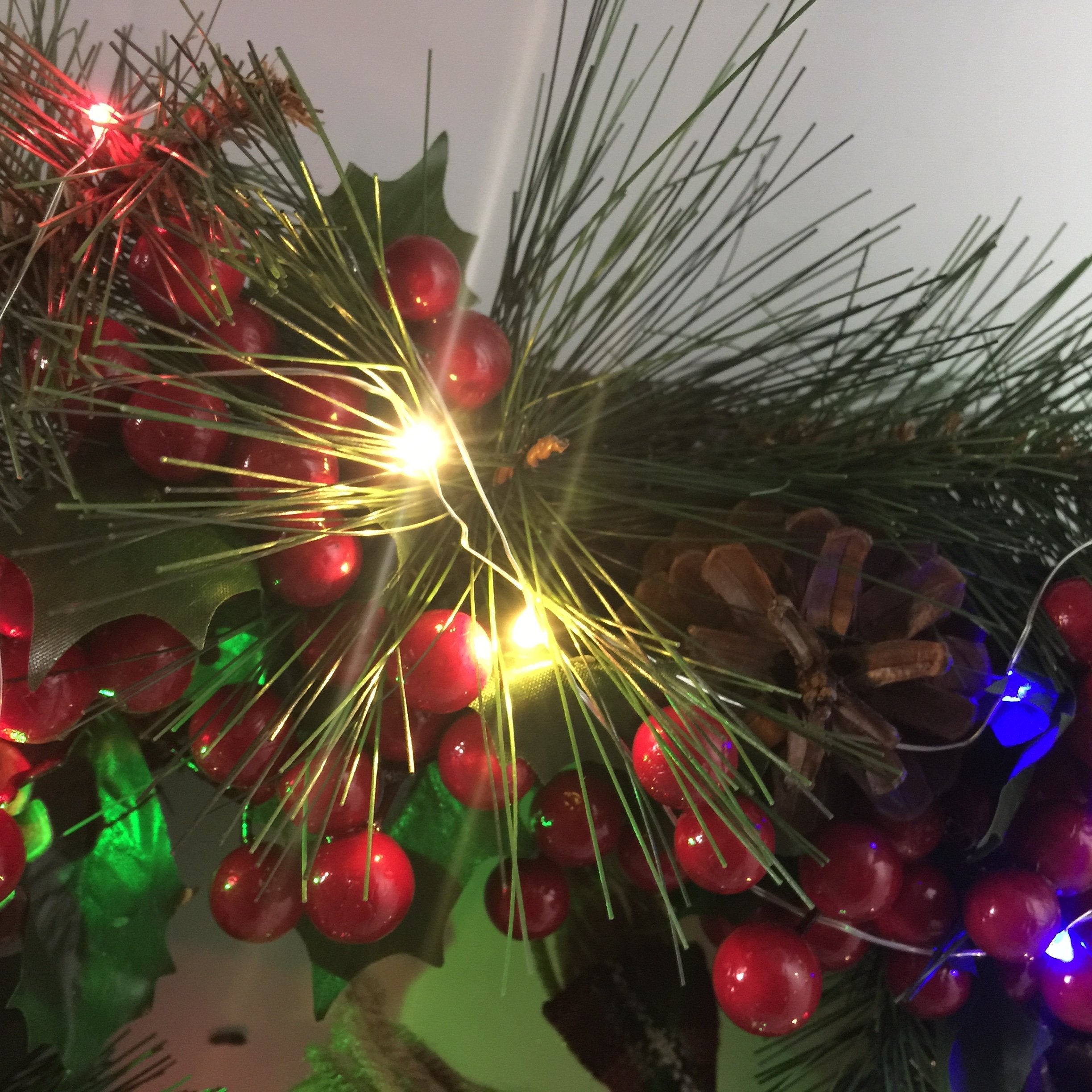 yongzhenlite Mini LED Fairy Lights Set of 2, 30 Warm White LEDs, 10 Ft Silver Wire with Timer, Model 4c2d2629-d8b4-