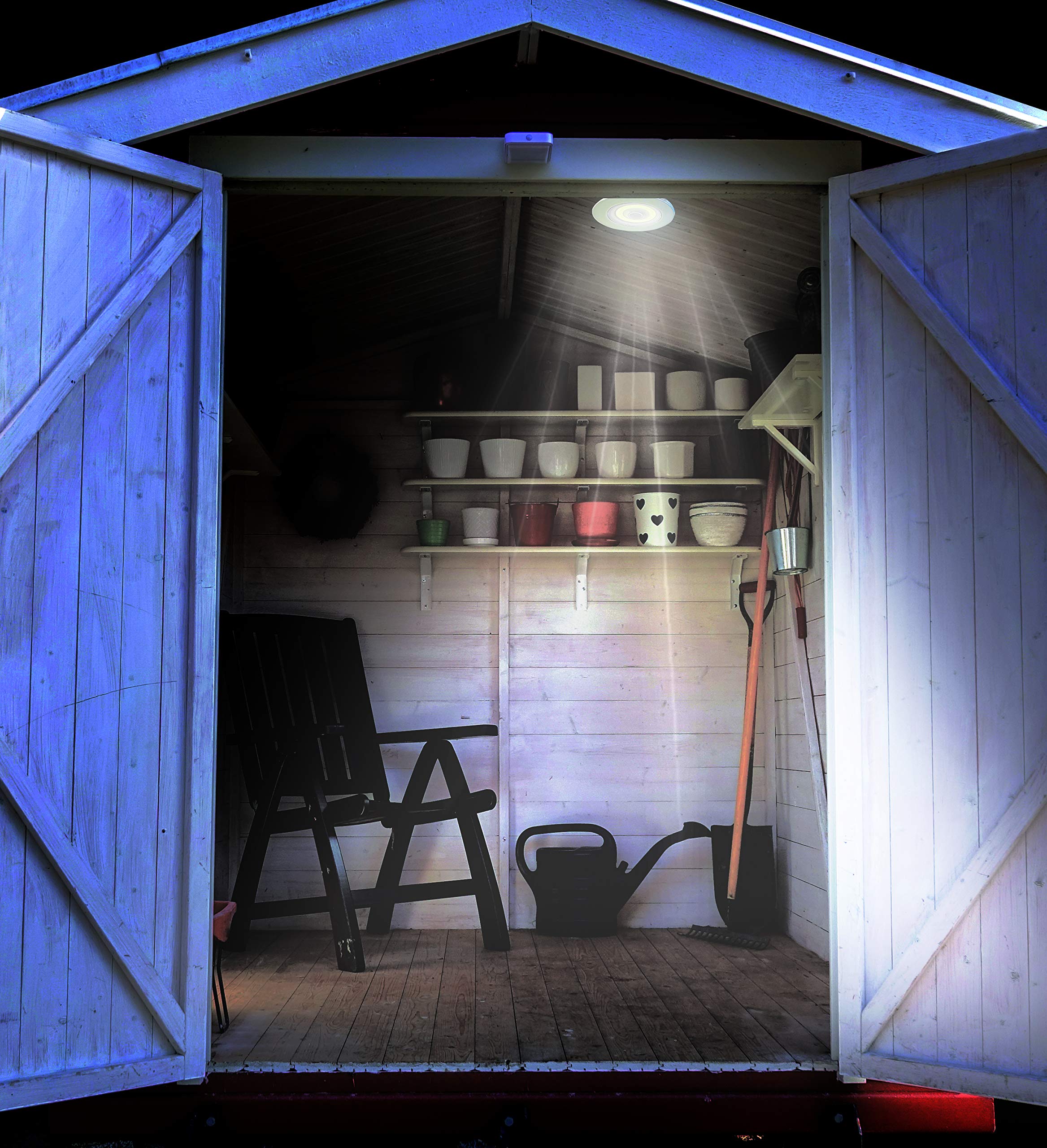 Sensor Brite Overlite Ultra+ Rechargeable Led Light, Remote Control, Motion Activated, White