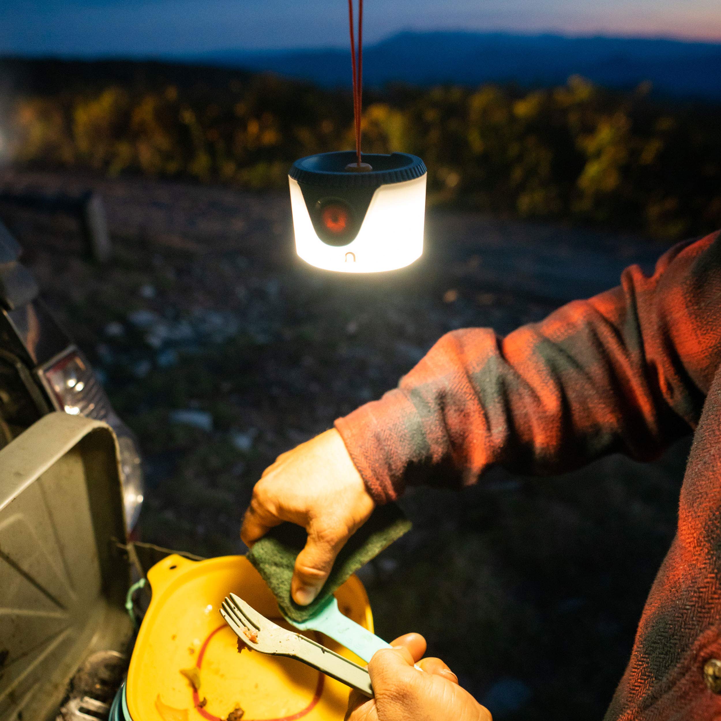 UCO Sprout LED Lantern - 100 Lumen Mini Battery-Powered - One Size - Black - Model ML-Sprout-LI-Black