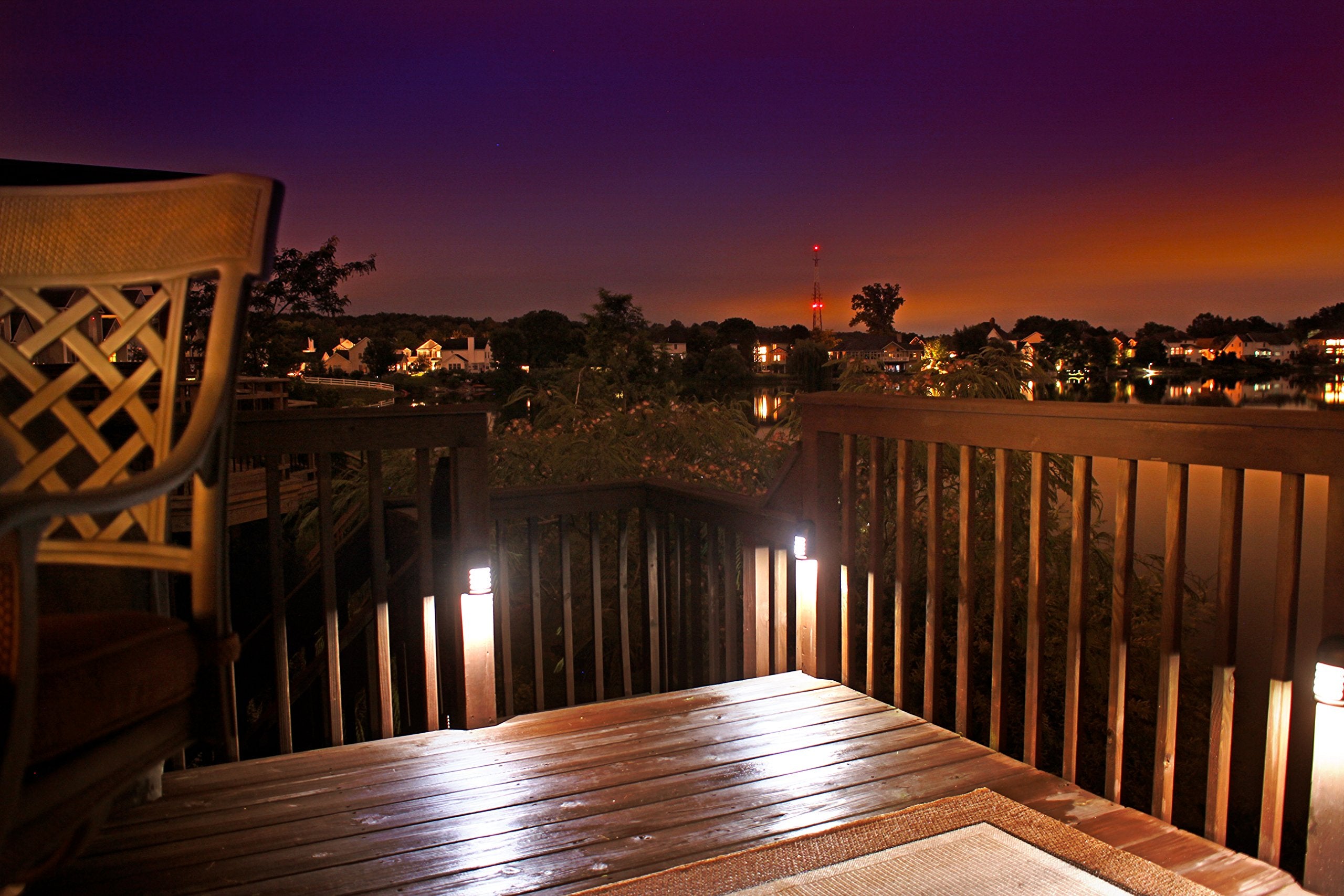 Xodus Innovations Motion Activated Led Deck & Stair Light - Weather Resistant Bronze