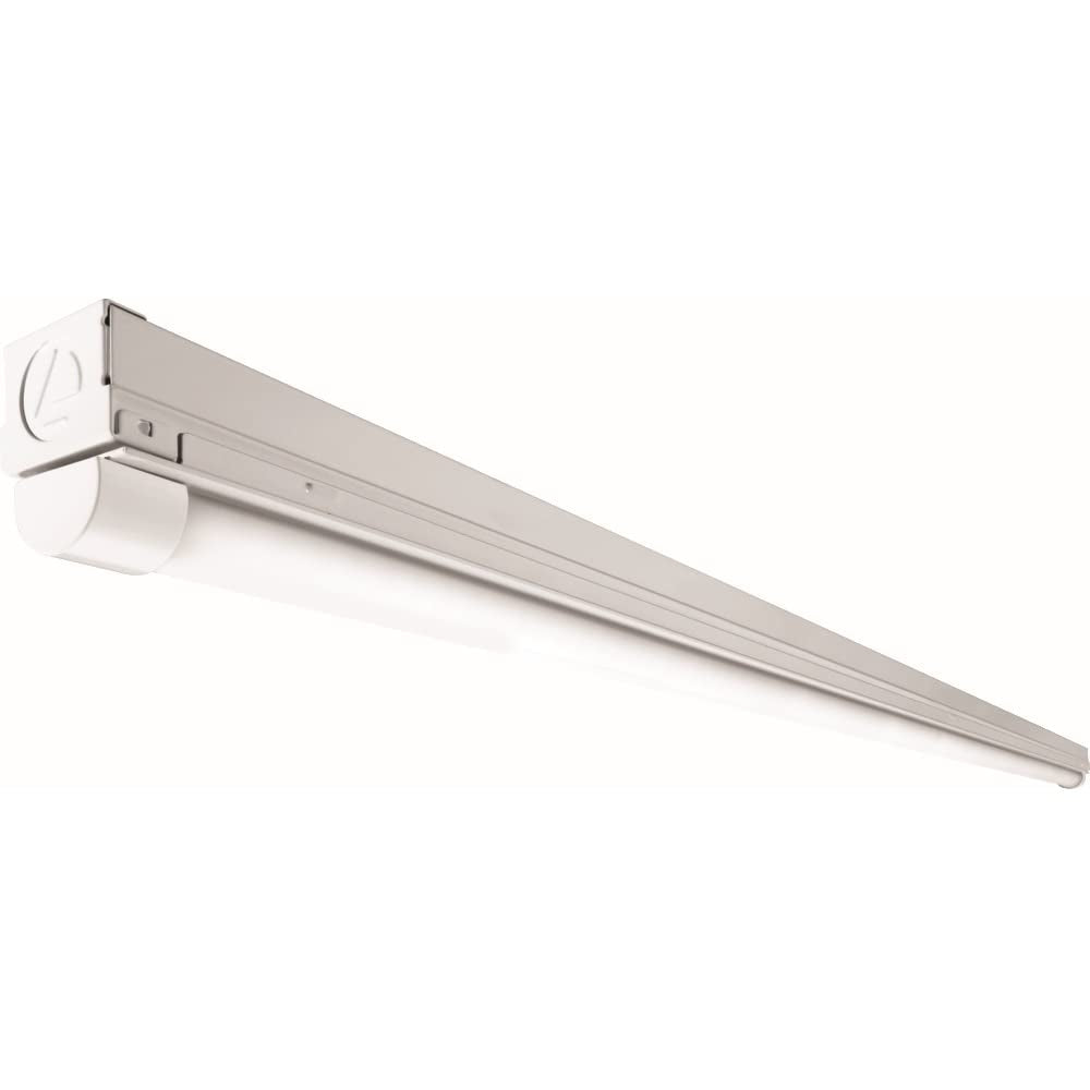 Lithonia Lighting LED Strip Light, 4-Foot, Aluminum, MNSL L46 1LL MVOLT 40K 80CRI, 1-Light, White
