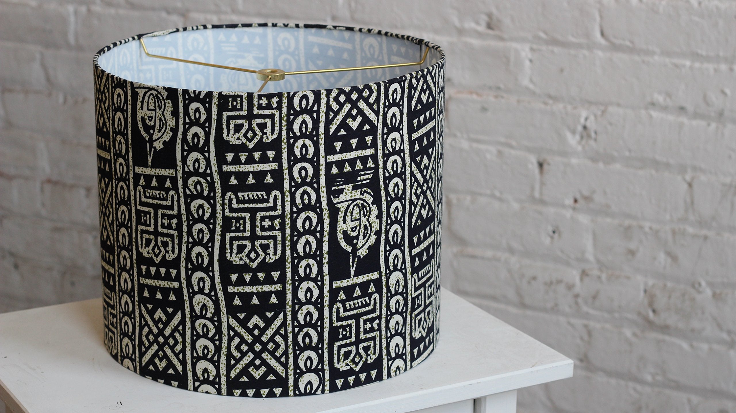 I Like That Lamp Wire Lamp Shade Rings With Us Style Spider Fitter (14Diameter), Includes 2 Galvanized Steel Silver Drum Rings,