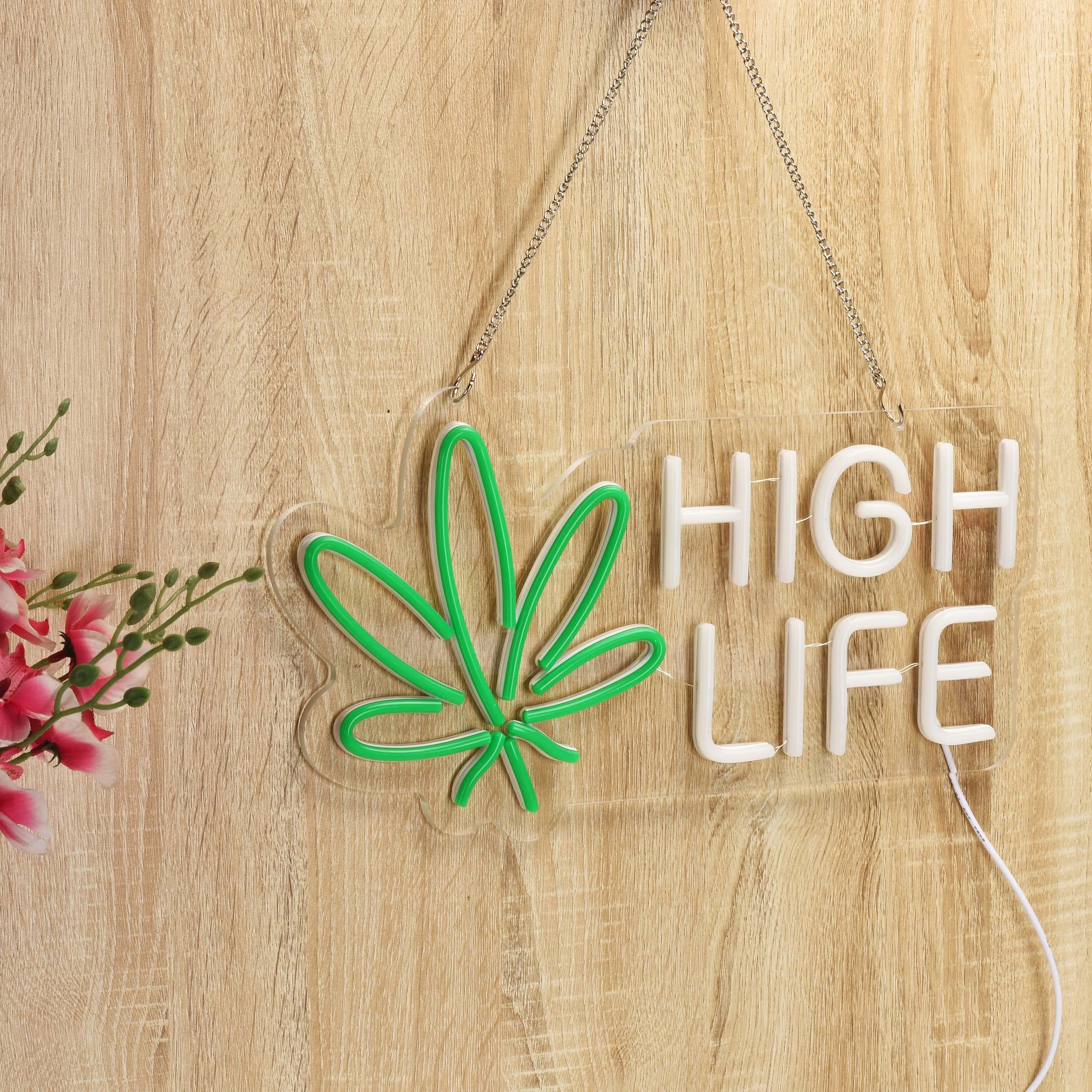 Roouneon Dimmable Neon Sign - Green & White Beer Bar Decor For Man Cave, Club, Bedroom