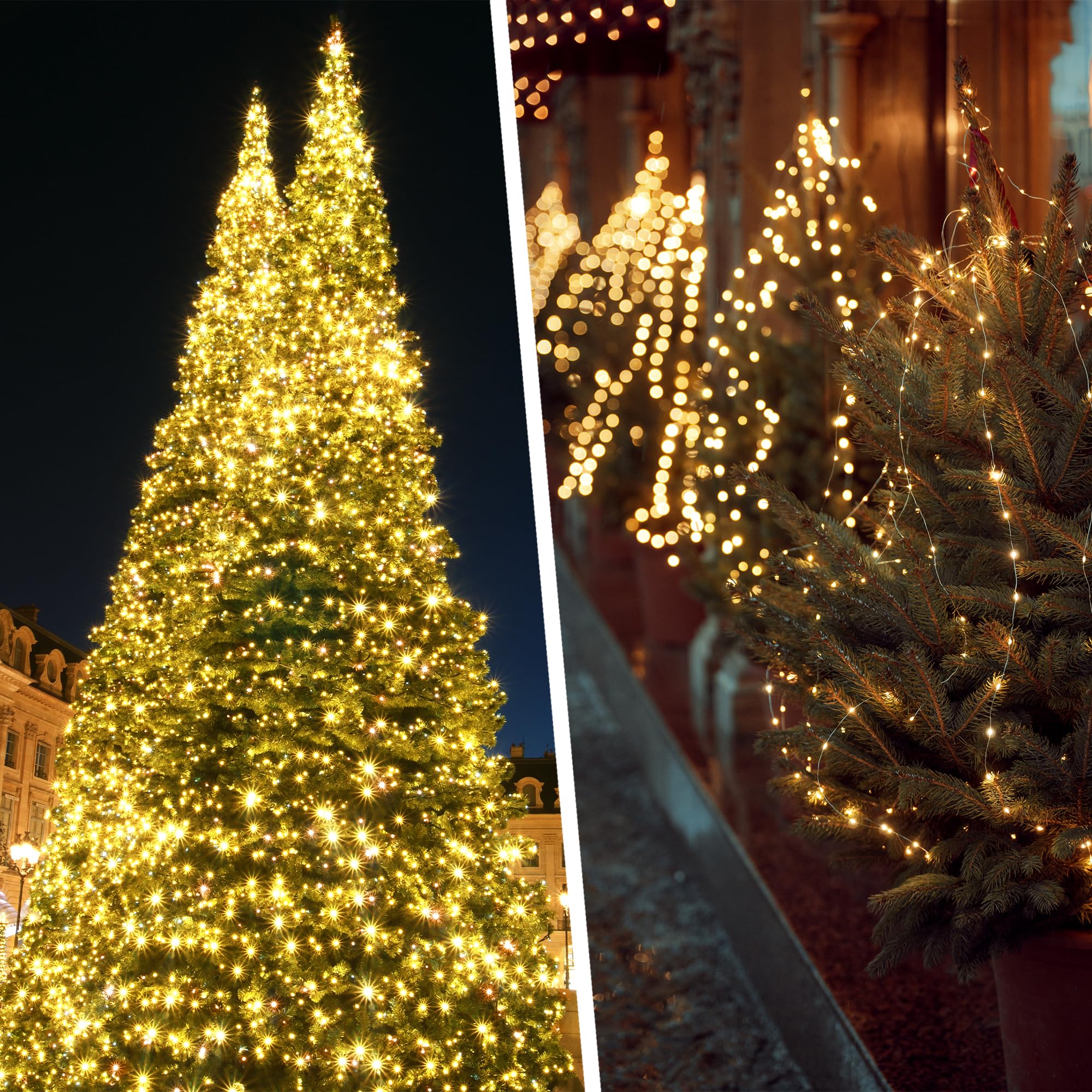 Selarlyt 200 Led 72Ft Solar String Lights For Outside, Solar Fairy Lights For Outside Waterproof With 8 Modes, Solar Lights Outdoor For Patio Tree Christmas Party Wedding Decor(Warm White)