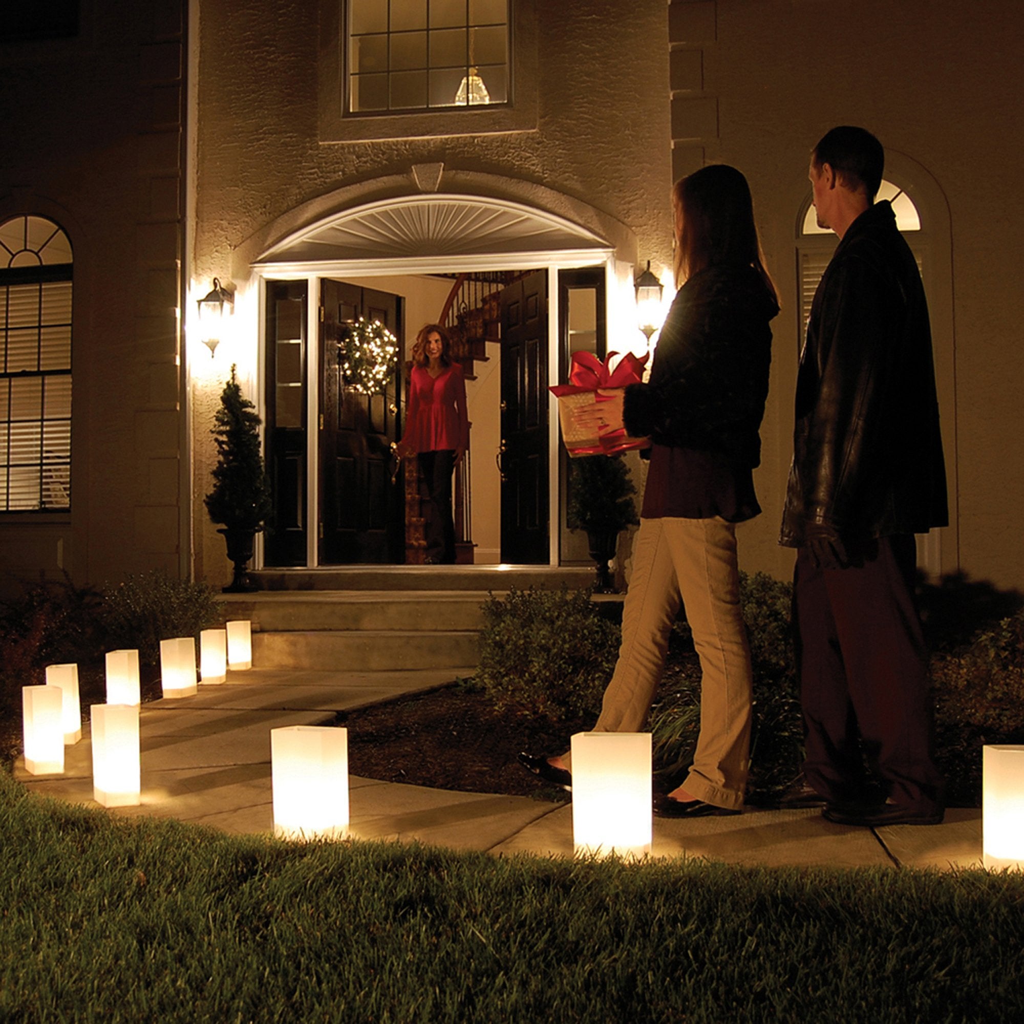 Lumabase Electric Luminaria Kit, Model 32210, Plastic, One Size, White