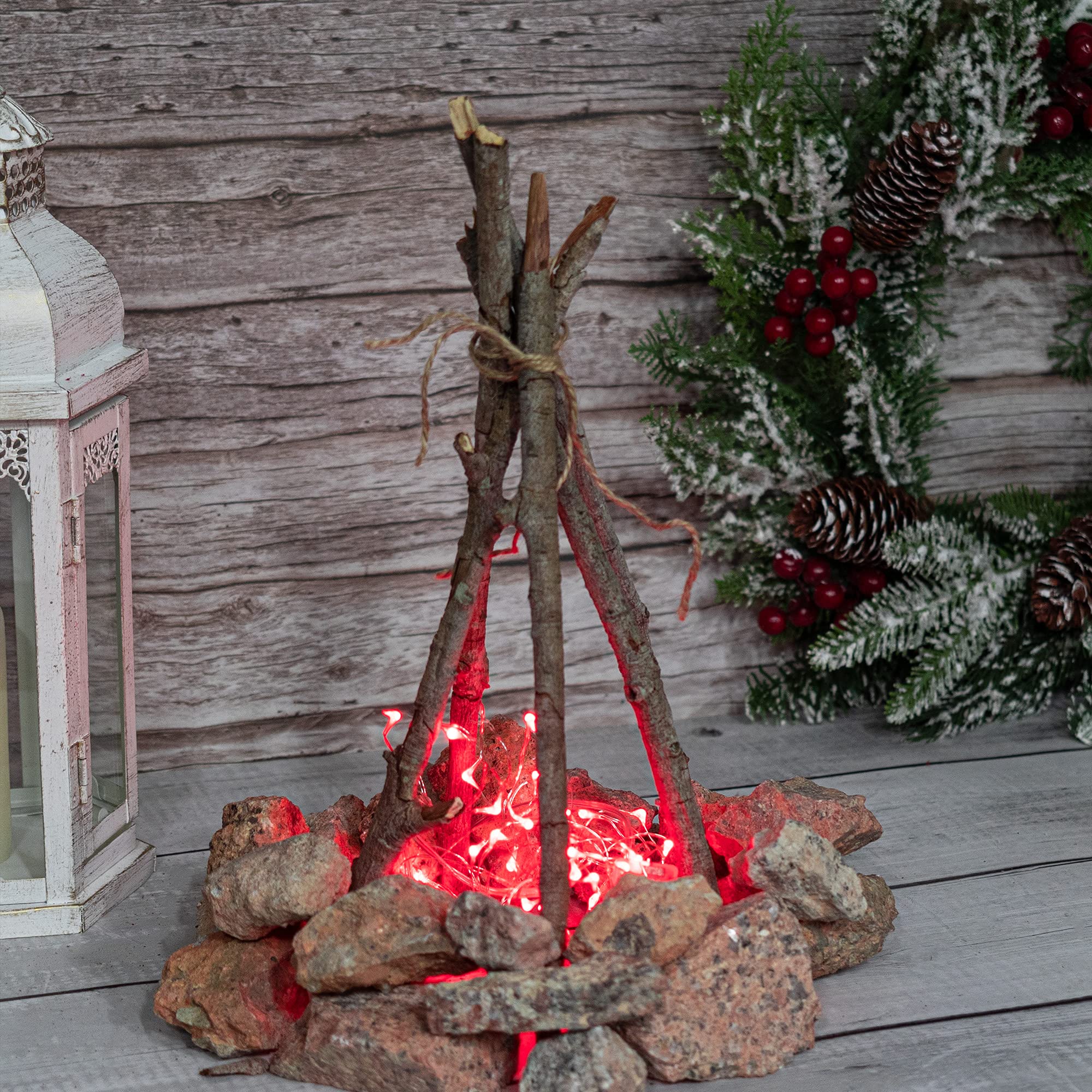 ITART Micro LED String Lights 20 LED 6FT Battery Powered Red Fairy Lights 8 Pack, Ultra Thin Silver Wire, Model SL2M168