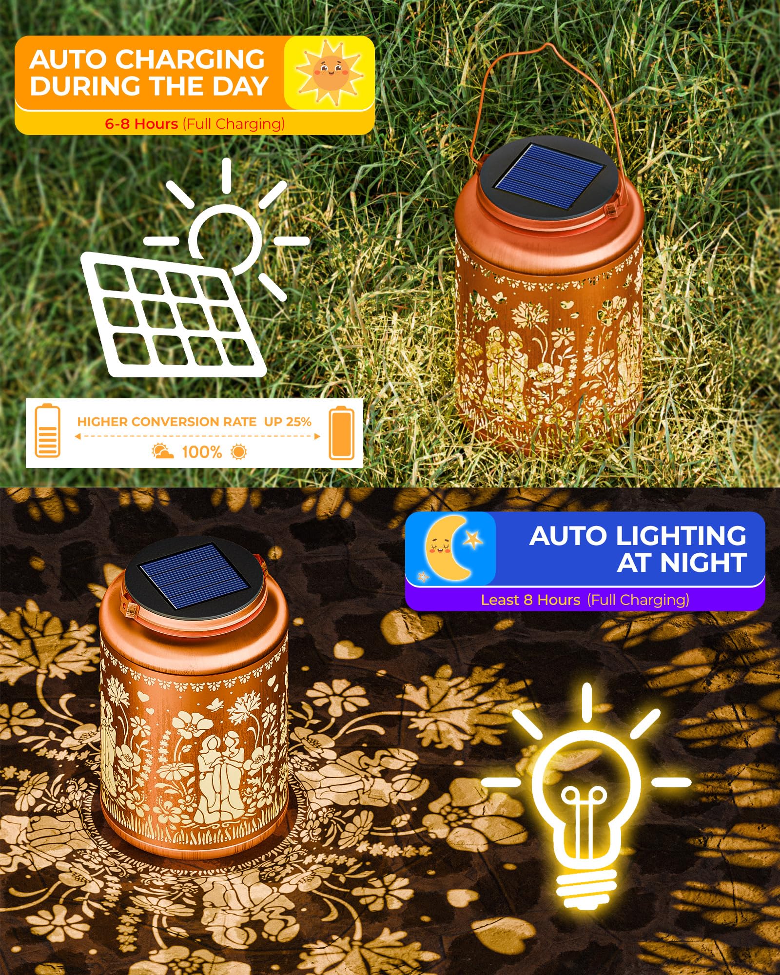 Christmas Stocking Stuffers For Women Solar Lanterns Outdoor Waterproof Sister Gifts From Sister Sister Birthday Gifts  Best Friend Gifts For Women Friendship Bestie (Sister  1)