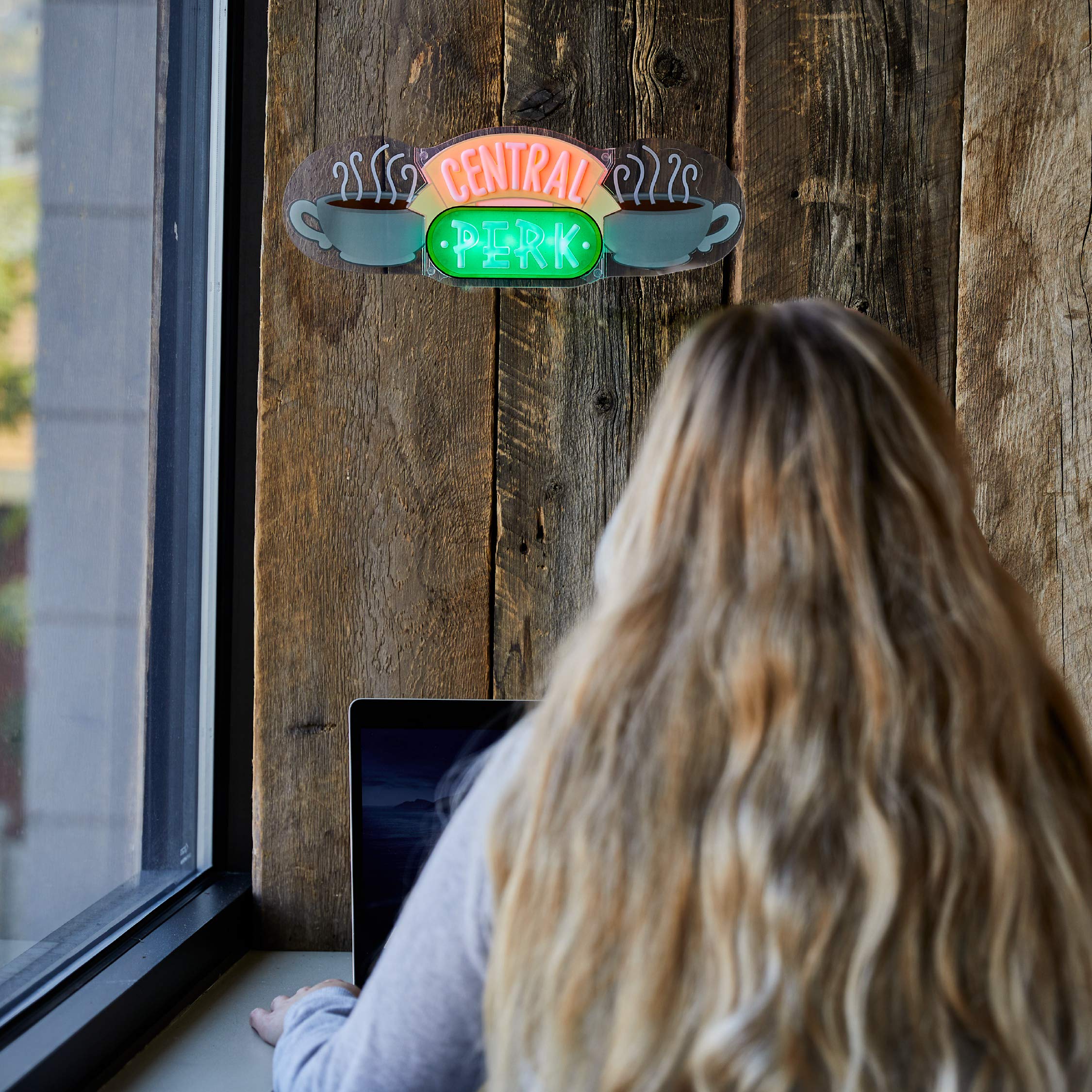 Paladone Central Perk Led Neon Light - Wall Mountable - Officially Licensed Friends Show Merchandise