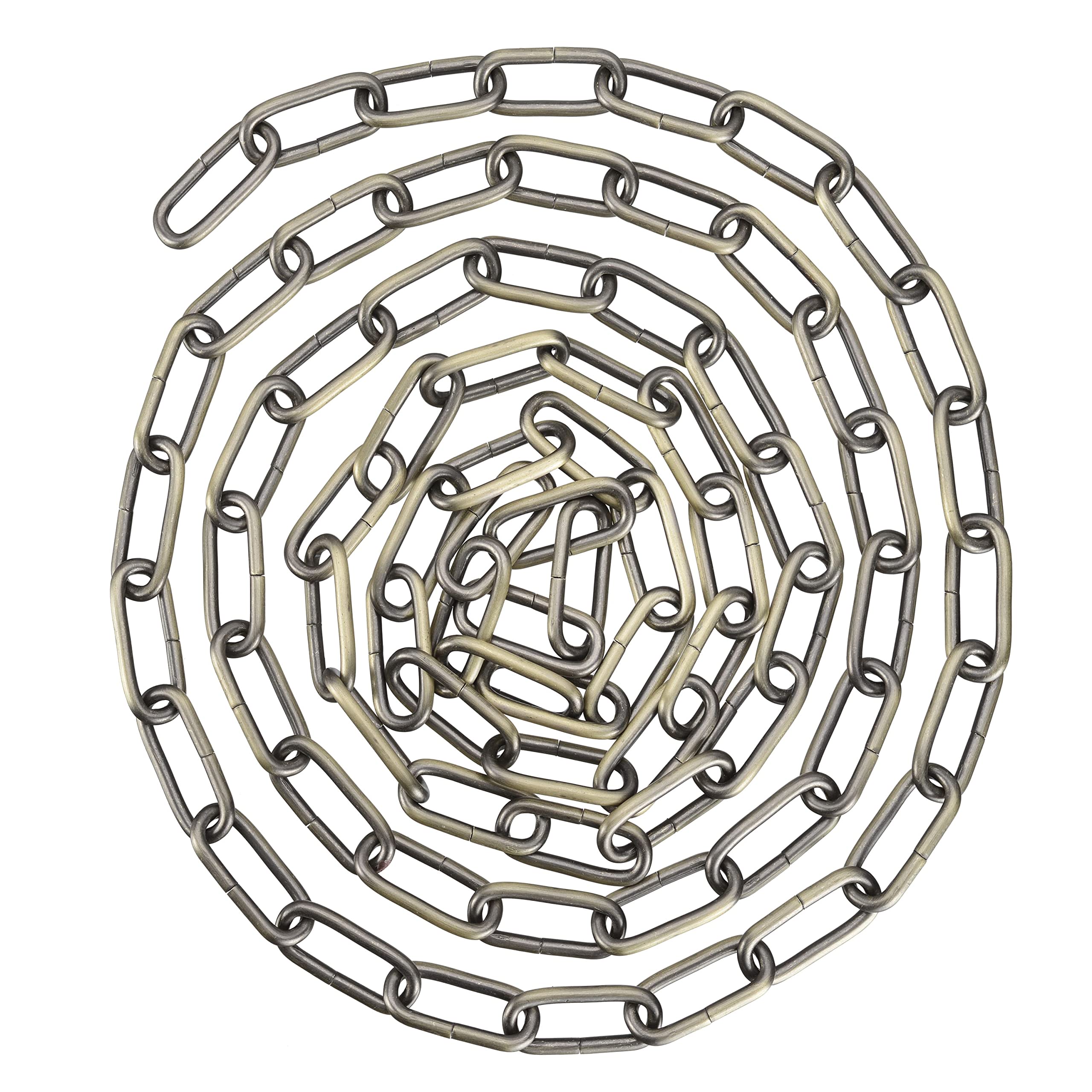 Aspen Creative 21105-51,Steel 10 Feet Heavy Duty Chain for Hanging Up Maximum Weight 120 Pounds-Lighting Fixture/Swag Light/Plan