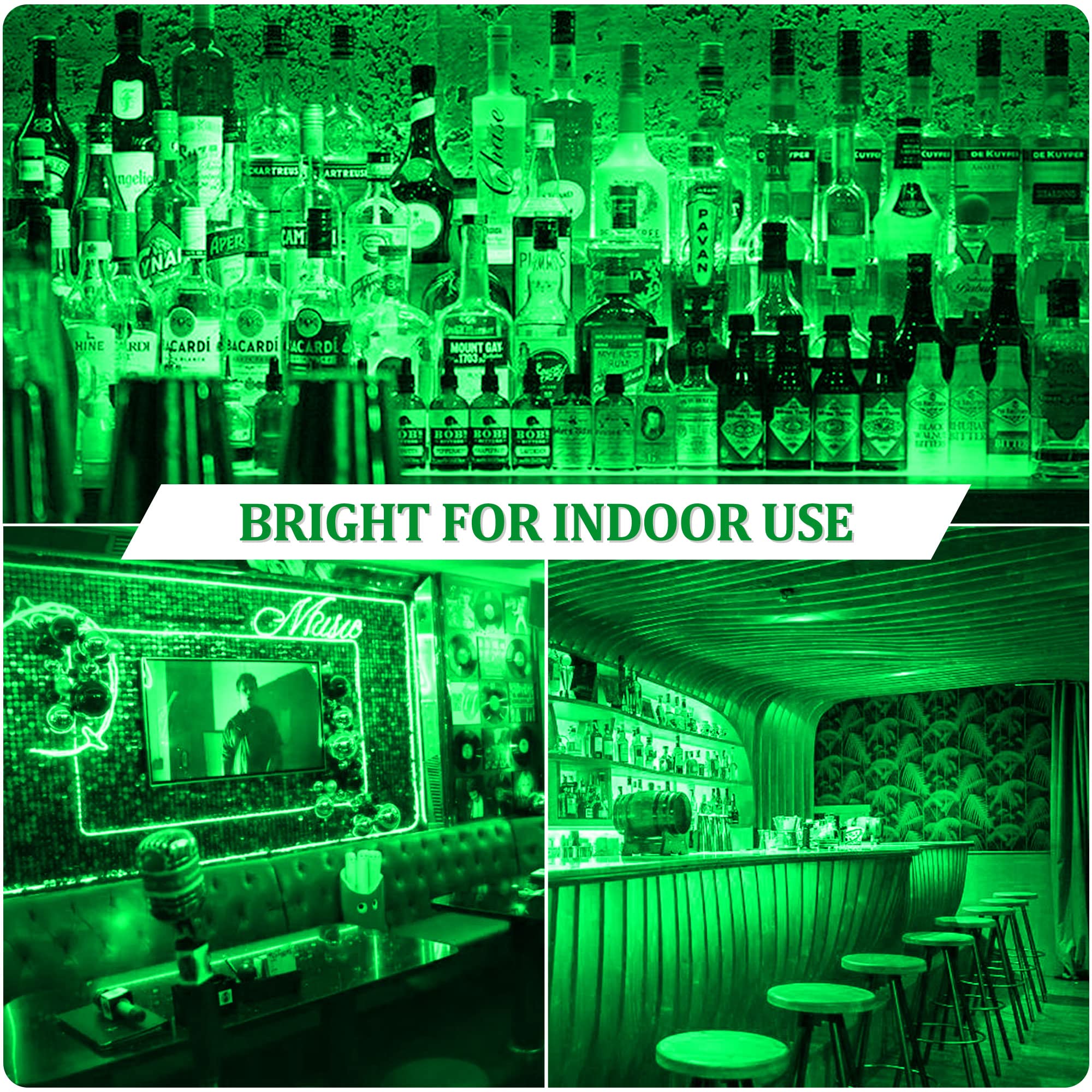 Flaspar 4 Pack A19 Led Green Light Bulb  9W (60Watt Green Colored Light Bulbs Equivalent)  E26 Base Led Green Lights For Christmas Halloween Light Bulb  Party  Porch  Home Lighting  Holiday Lighting