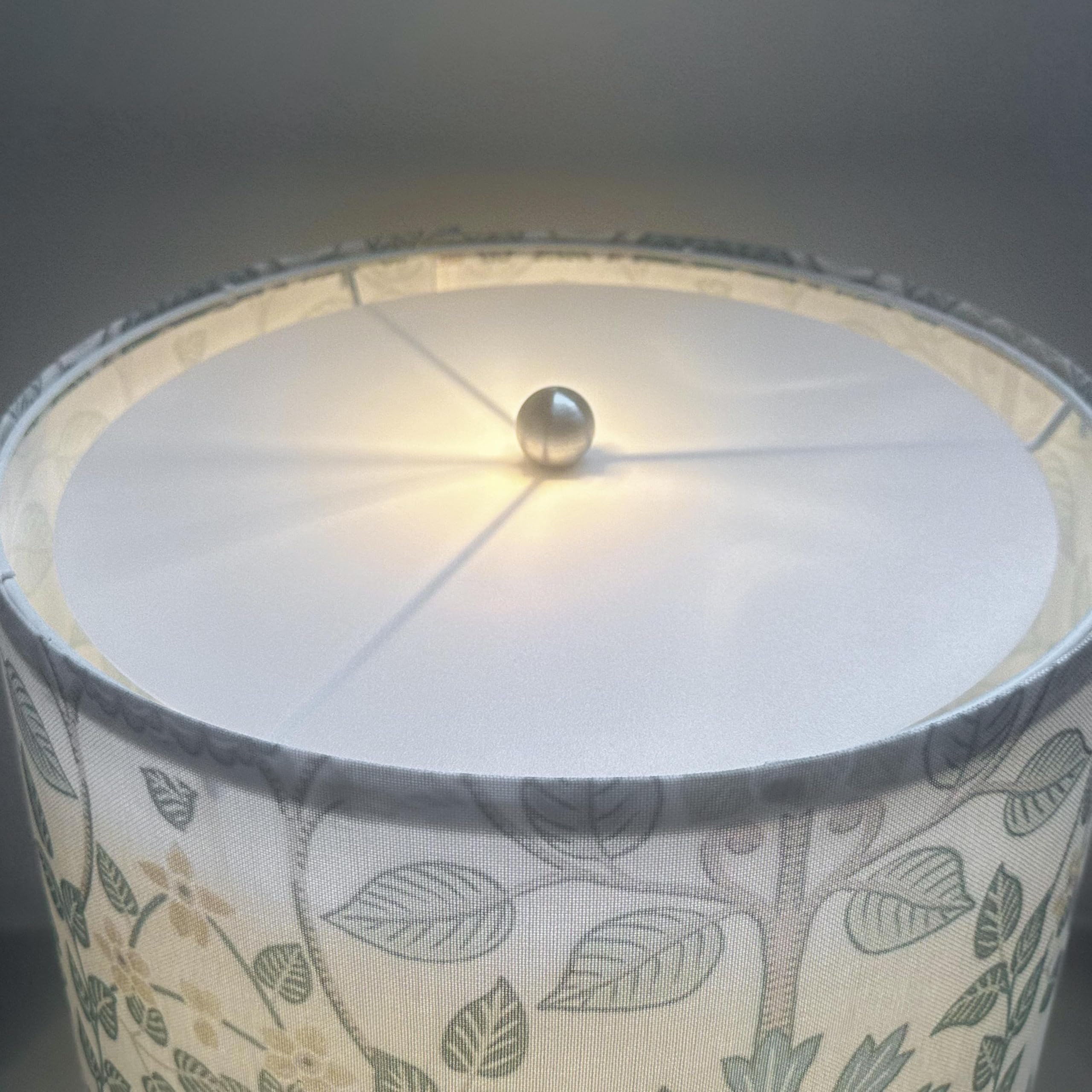 Go&So (1 Pcs) Lamp Shade Diffuser 10.5/267 Mm Frosted White Acrylic Drum Lampshade Diffuser - Fits 11.5-14 Openings Round Lamp Shades For Pendant Light And Table Lamps Soft Lighting