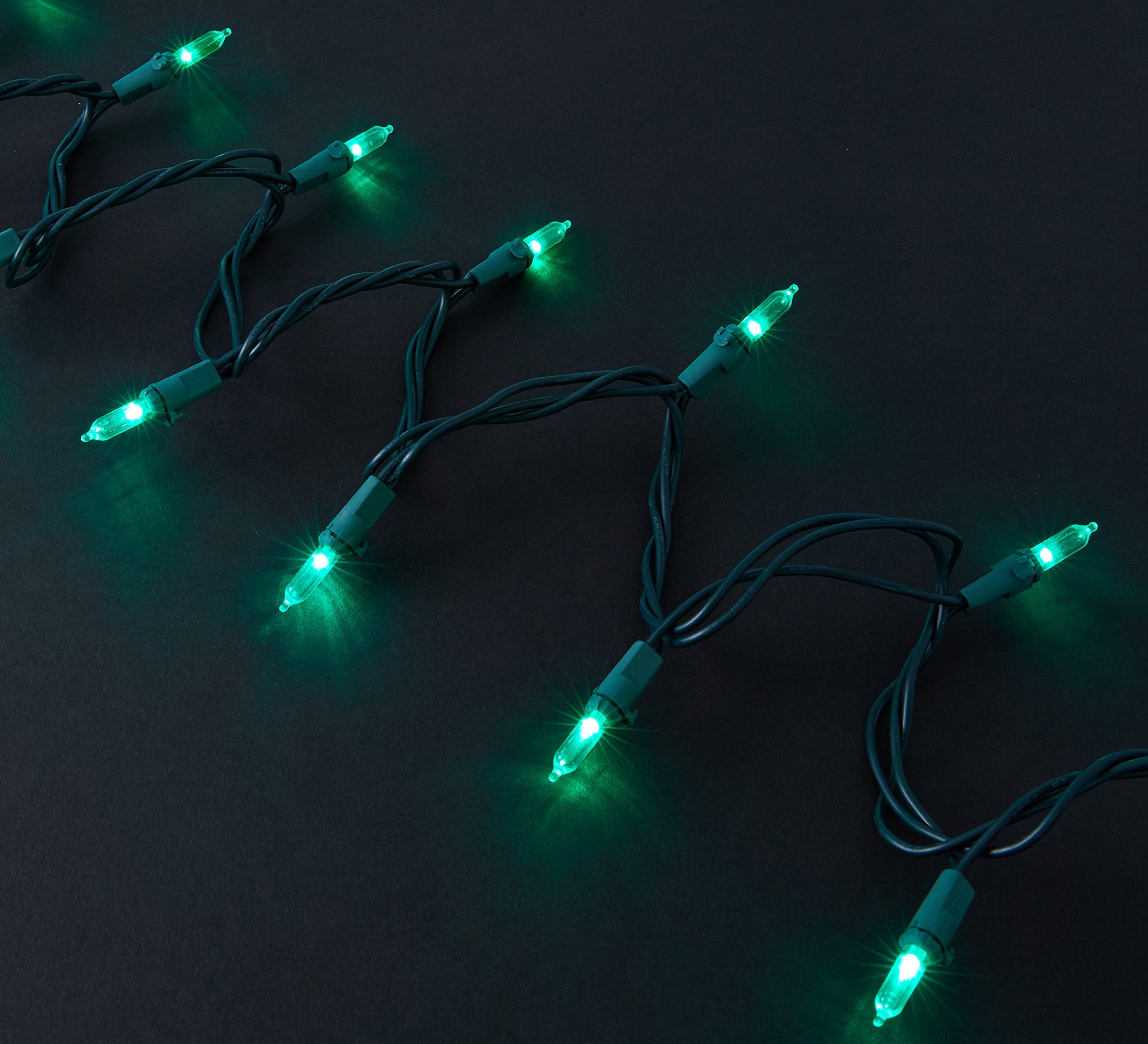 Noma/Inmliten-Import 40835-88A 0 50 Count, Green, Led Traditional Mini Bulb Light Set